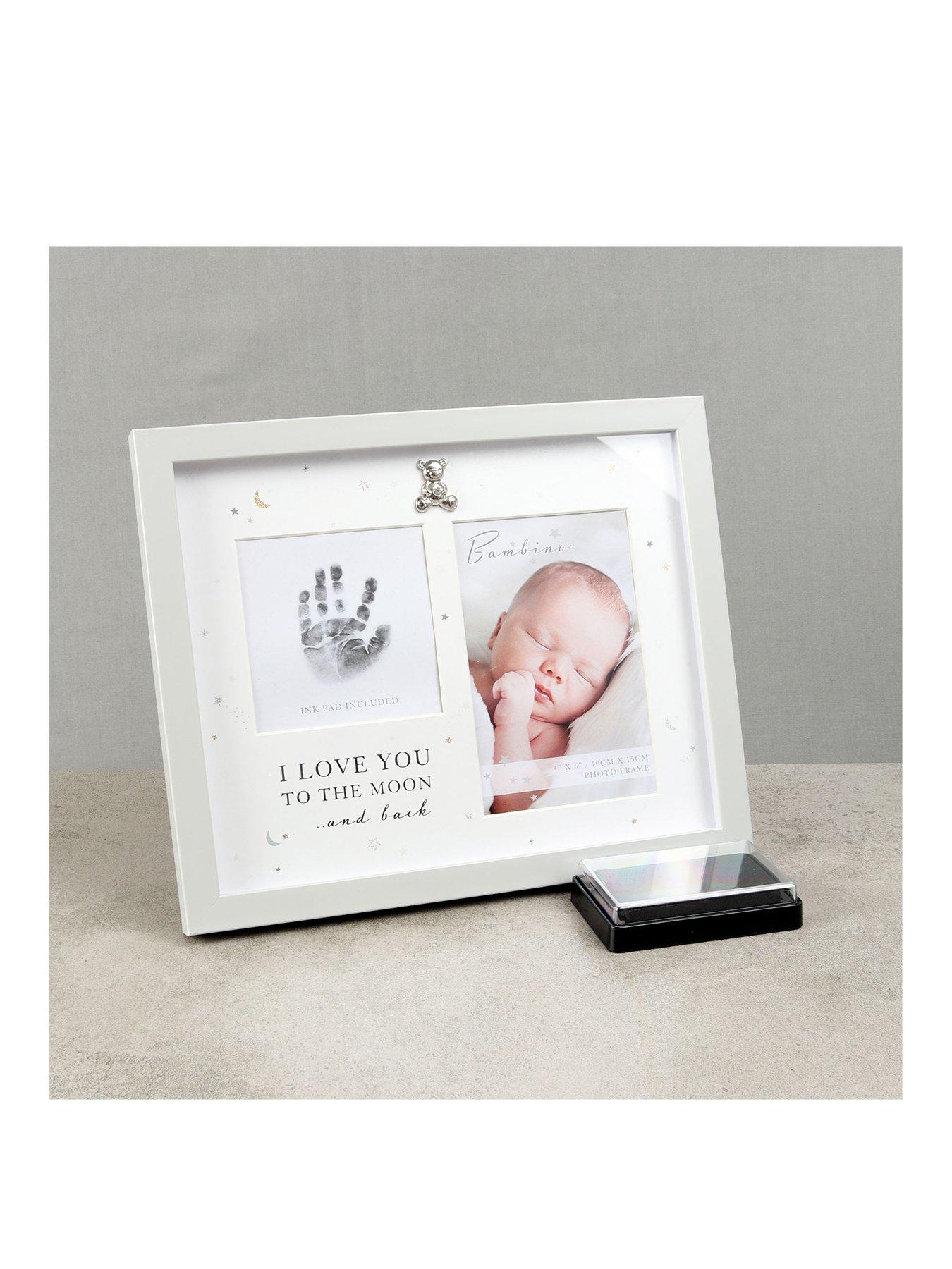 undefined Bambino by Juliana Tiny Fingers Photo Frame and Ink Pad