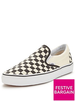 vans-classic-checkerboard-slip-onnbspplimsolls-blackwhite