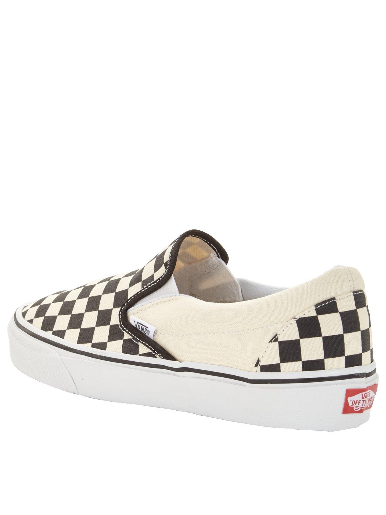 Double hot sale checkered vans