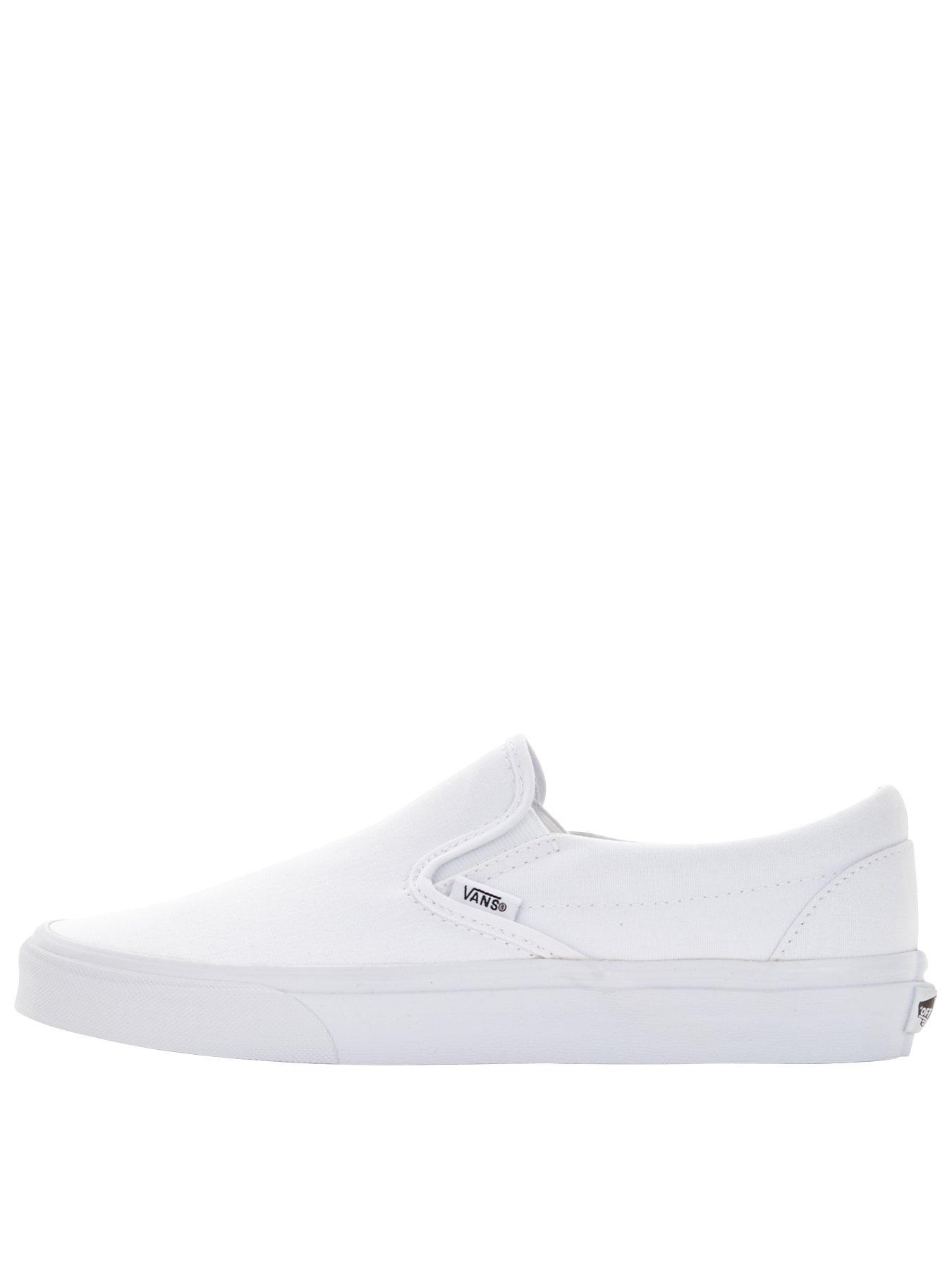 Image 3 of 6 of Vans Unisex Classic Slip-on Trainers - White
