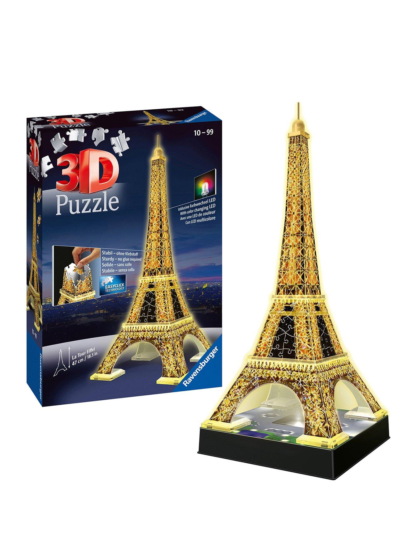 Image of Ravensburger Eiffel Tower Night Edition 3D Puzzle