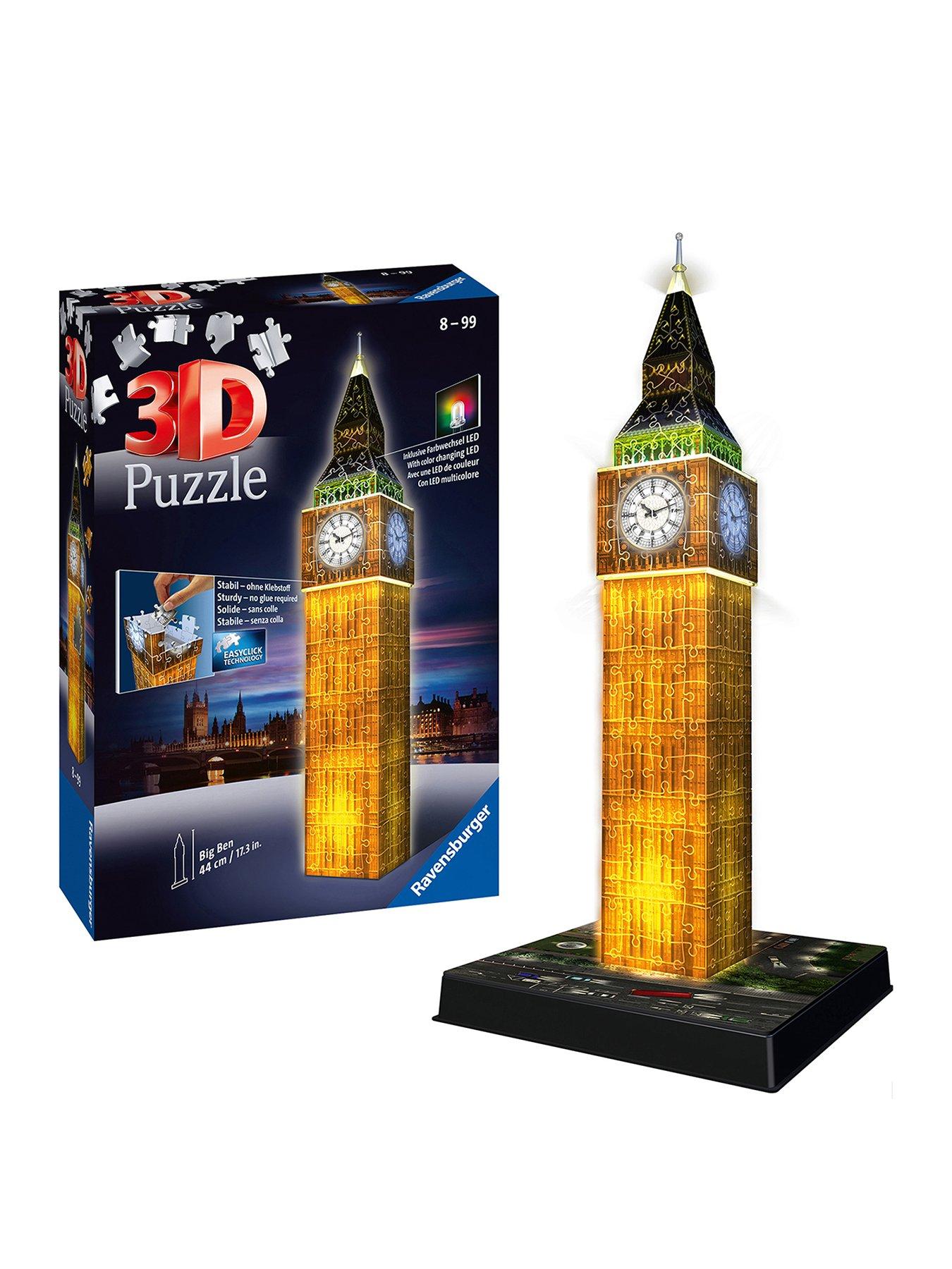 Image 1 of 1 of Ravensburger Big Ben Night Edition 3D Puzzle