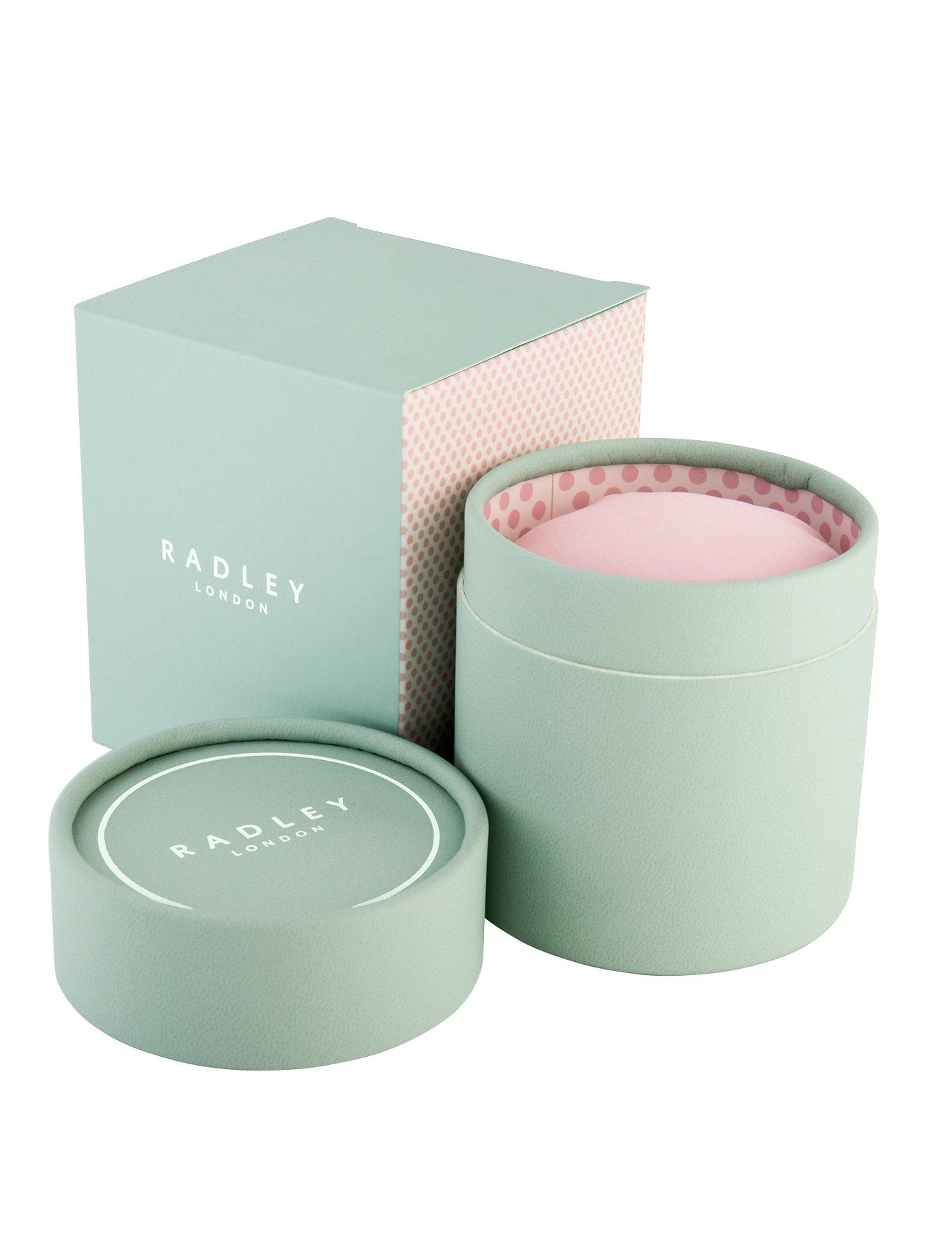 Image 2 of 2 of Radley Watch It! Tortoise Dial With Dog Charm Black Silicone Strap Ladies Watch