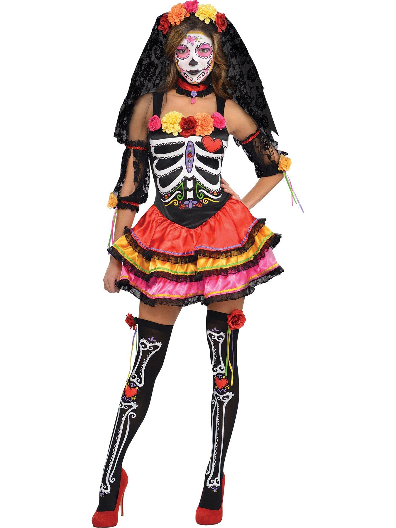 Halloween - Day of the Dead Senorita - Adult Costume