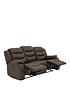 rothburynbspluxury-faux-leather-3nbspseaternbspmanual-recliner-sofafront
