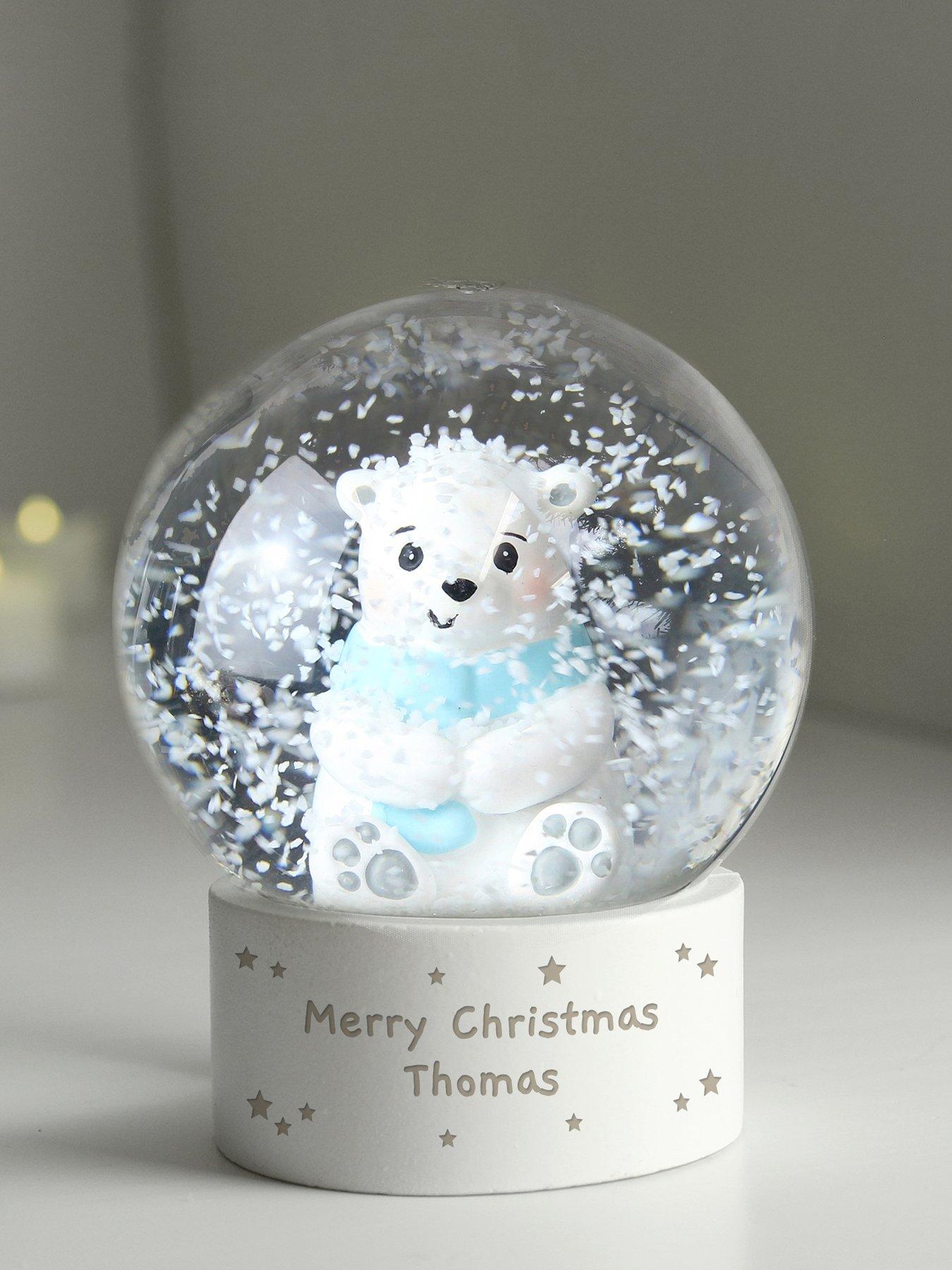 the-personalised-memento-company-personalised-polar-bear-snow-globestillFront