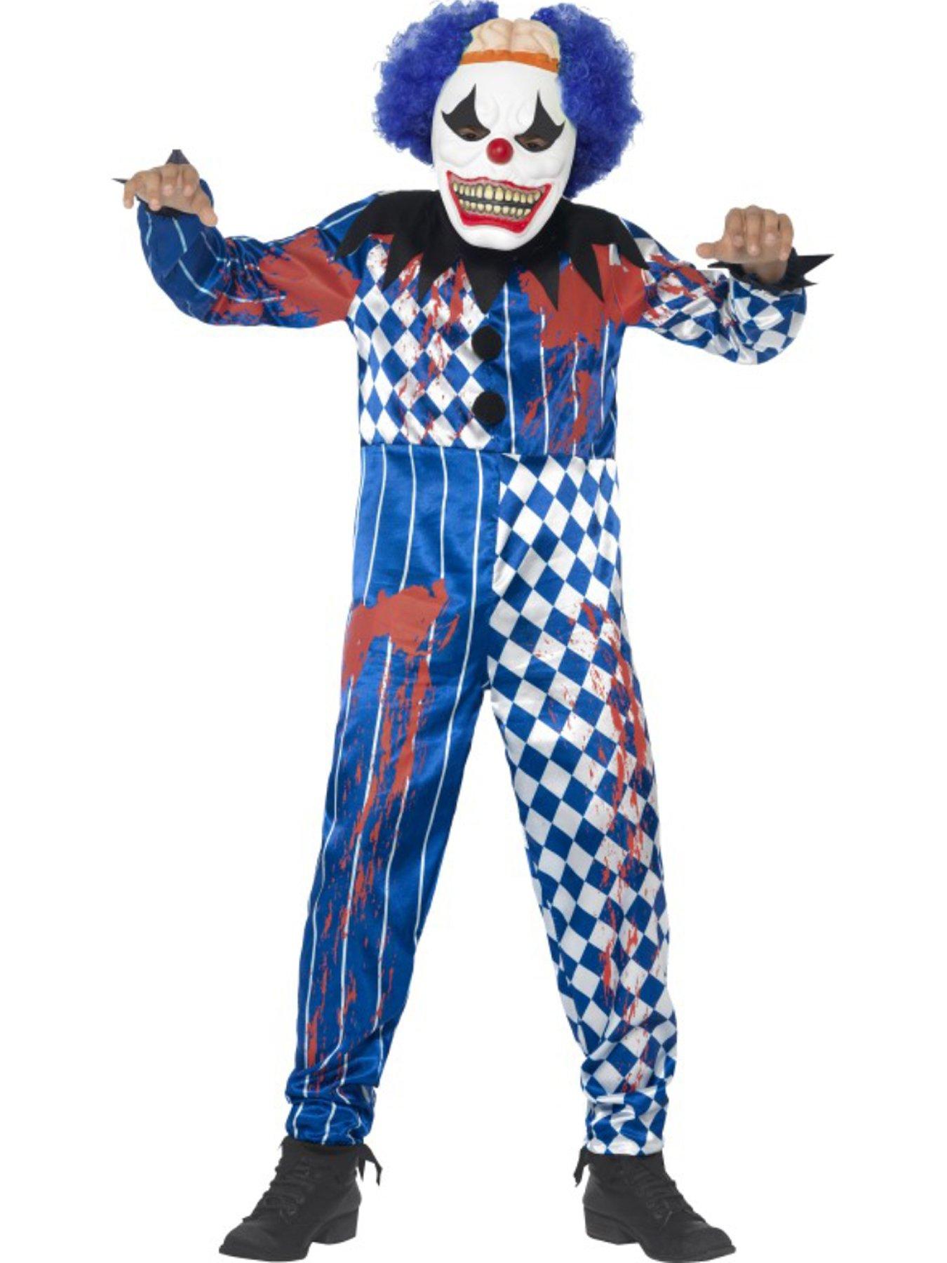 Image 1 of 1 of Deluxe Sinister Clown Costume