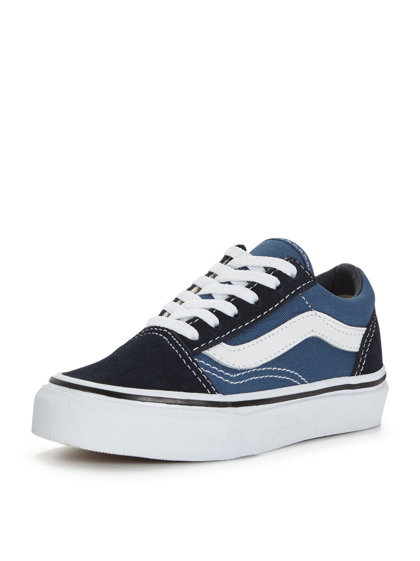 Vans old skool azul 2024 bebe