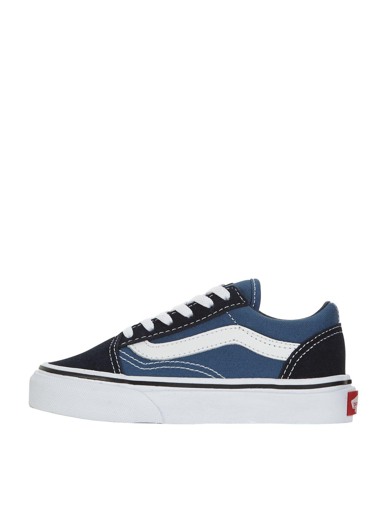 Navy blue cheap vans for boys