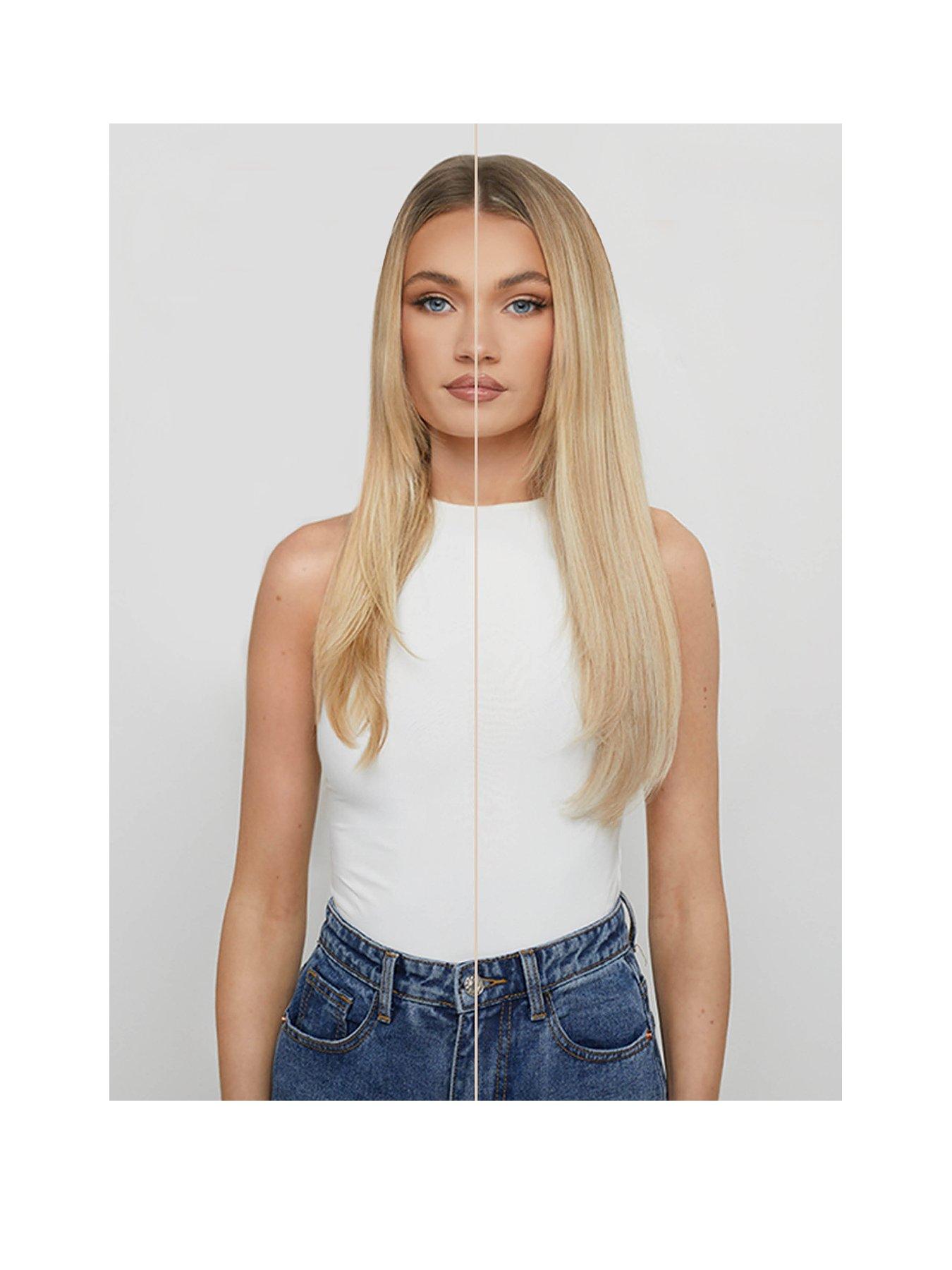 Beauty Works Double Hair Set Clip-In Extensions 18 Inch 100% Remy Hair