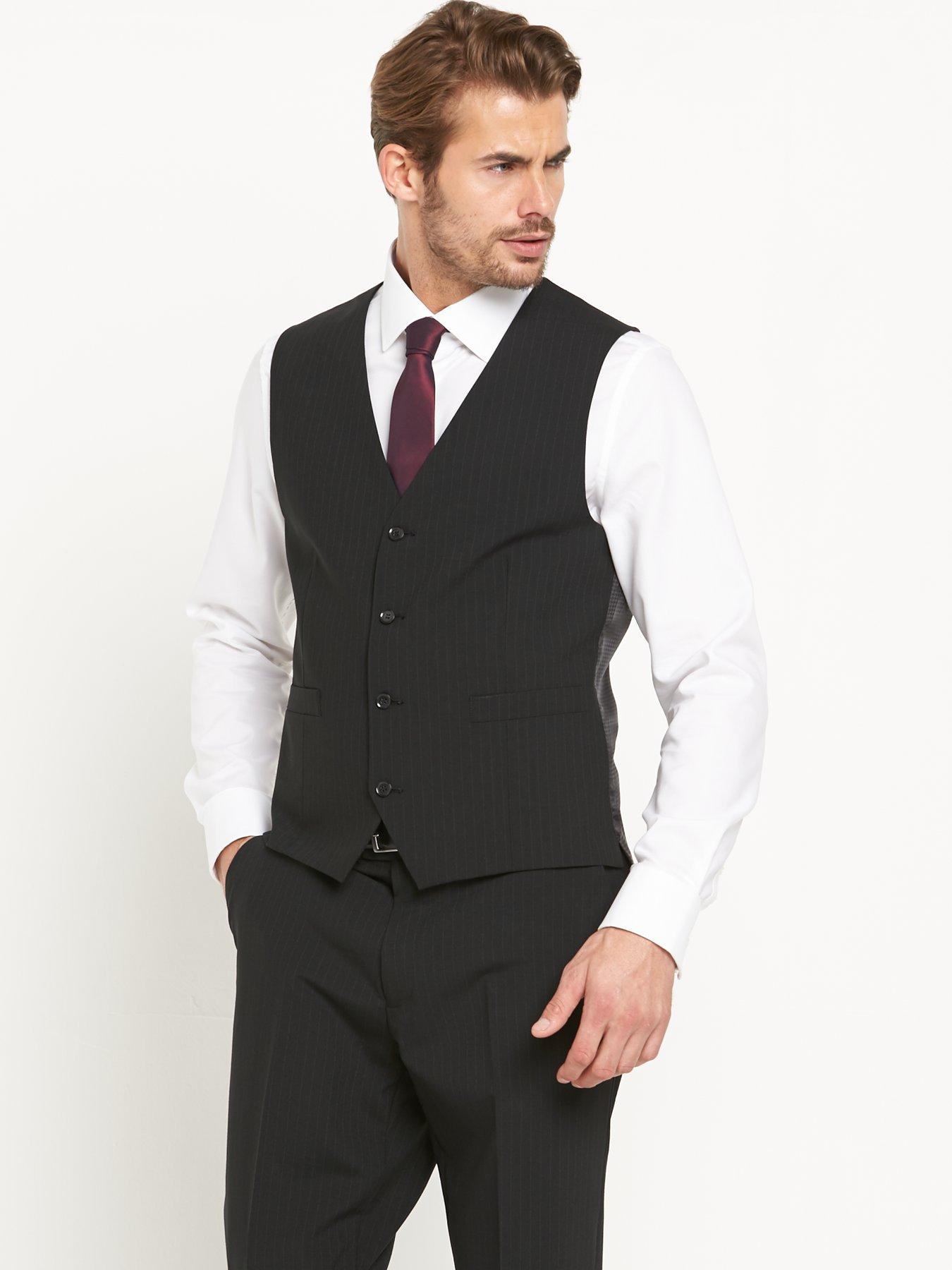 Mens printed clearance waistcoat