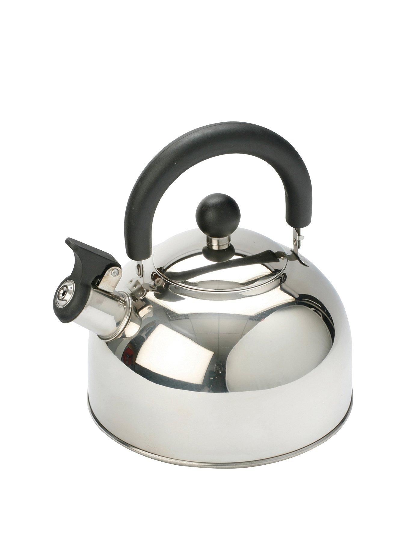 Image 1 of 2 of Vango 2l Stainless Steel Kettle With Folding Handle