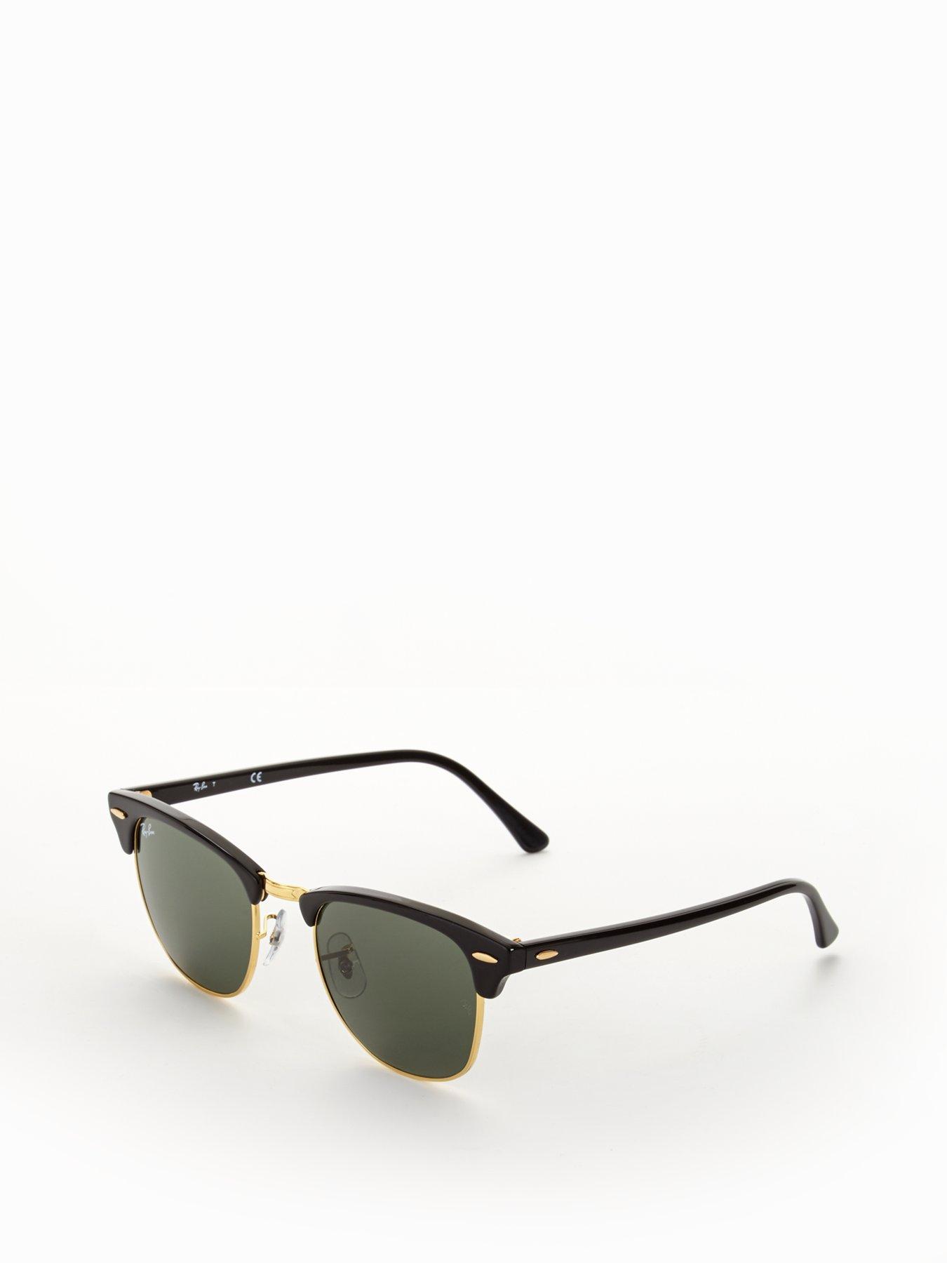 Image 1 of 5 of Ray-Ban Ray-Ban Clubmaster Sunglasses - Black