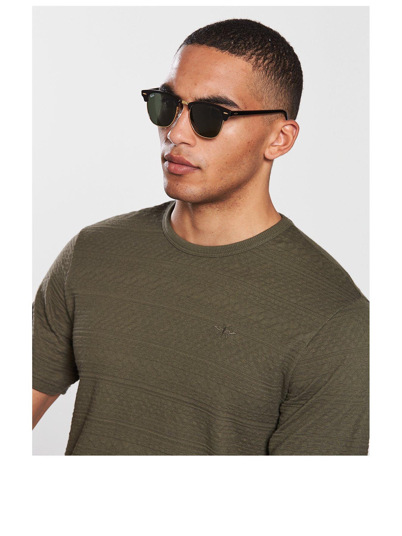 Image 2 of 5 of Ray-Ban Ray-Ban Clubmaster Sunglasses - Black