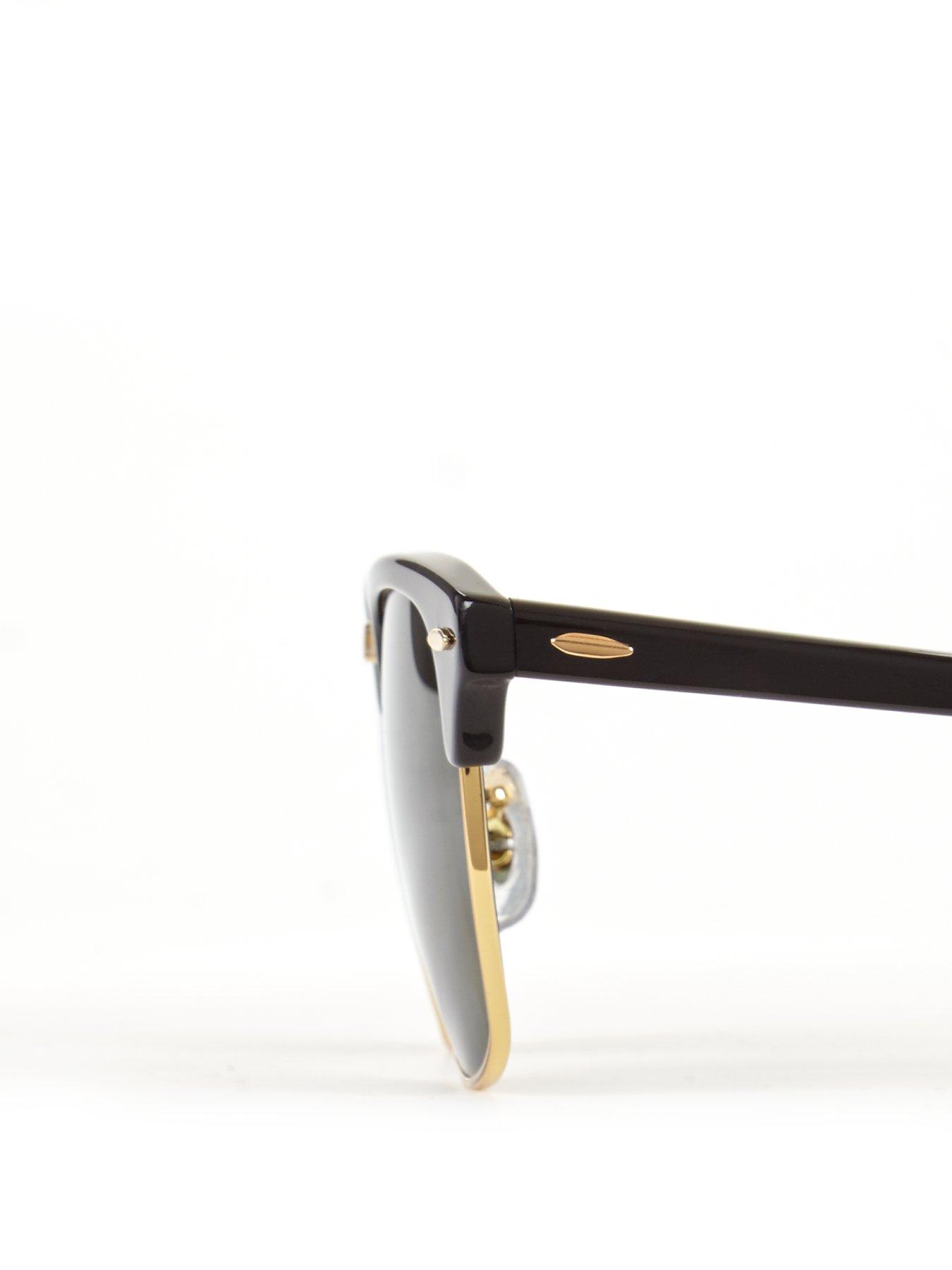 Image 3 of 5 of Ray-Ban Ray-Ban Clubmaster Sunglasses - Black