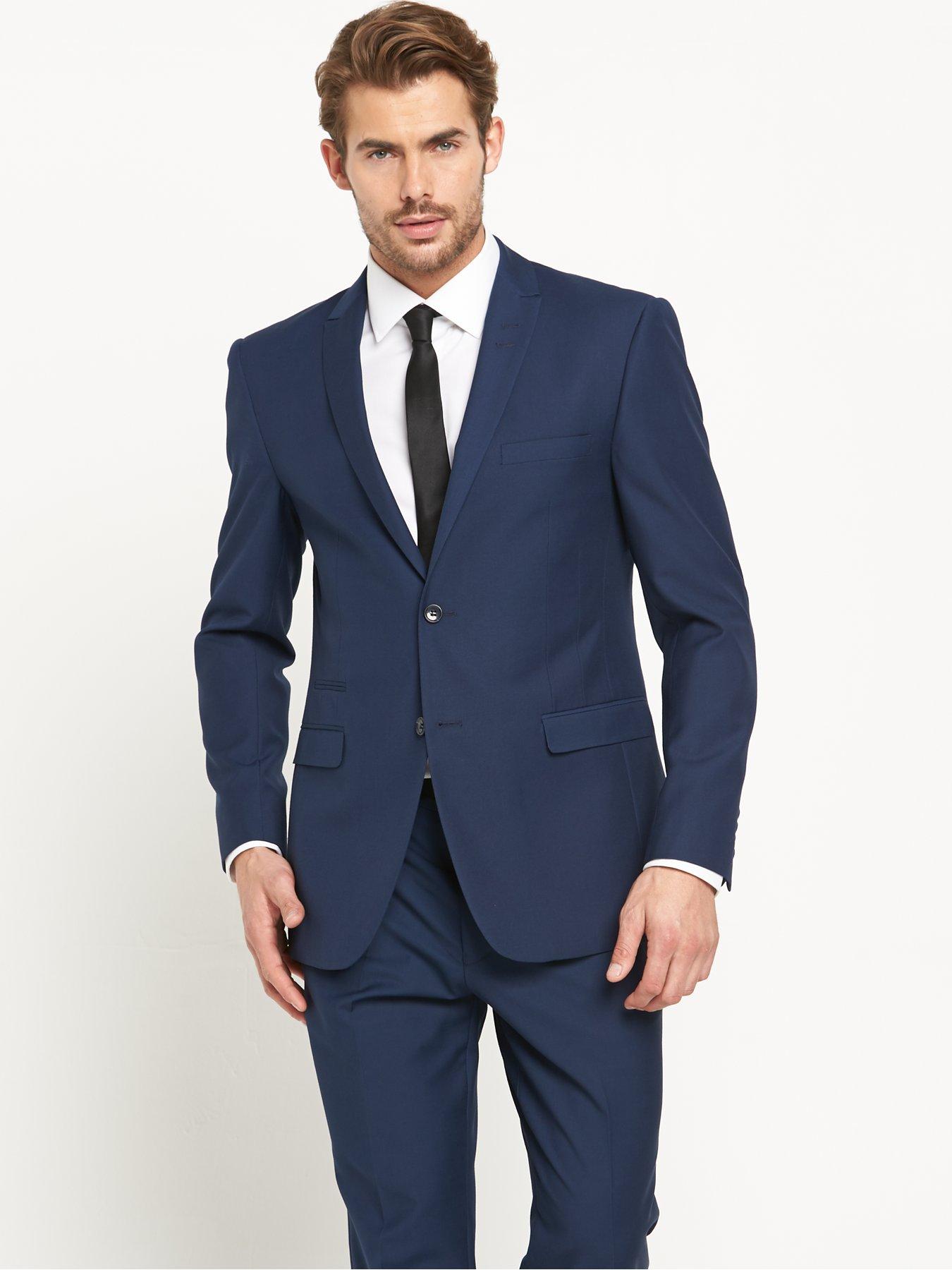 undefined Kennedy Tailored Jacket - Dark Blue