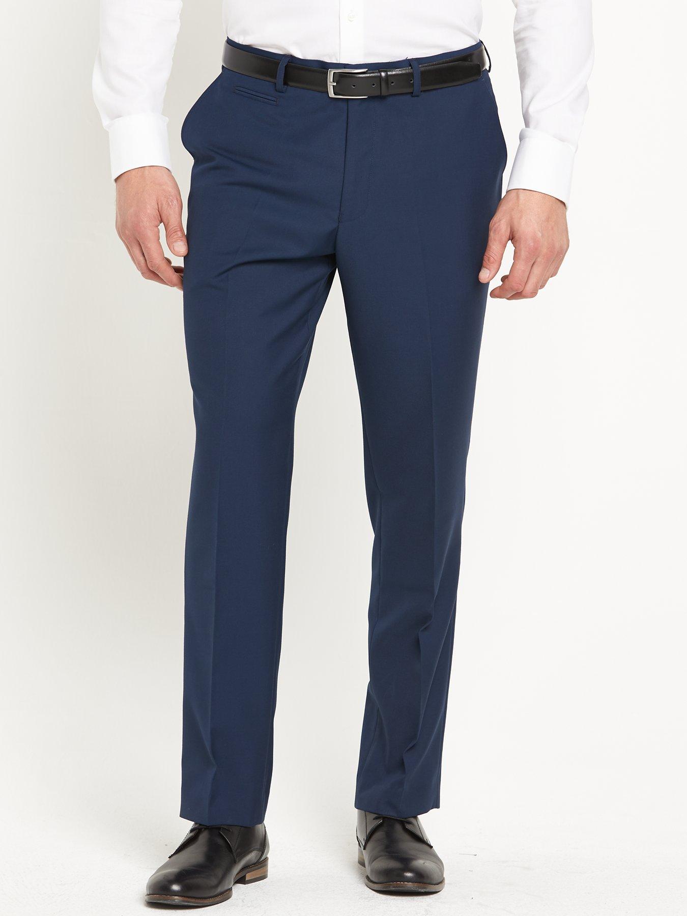 undefined Kennedy Tailored Trousers - Dark Blue