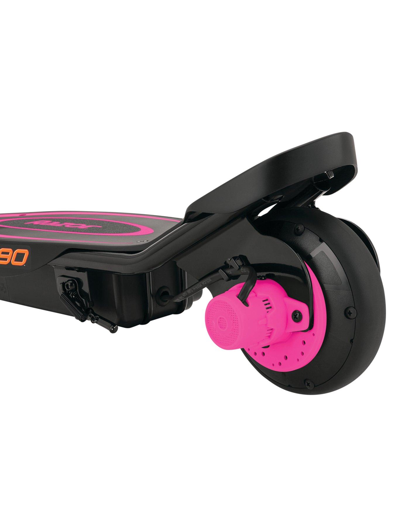 Image 3 of 8 of Razor Power Core E90 Electric Scooter for Kids 14+ - Pink