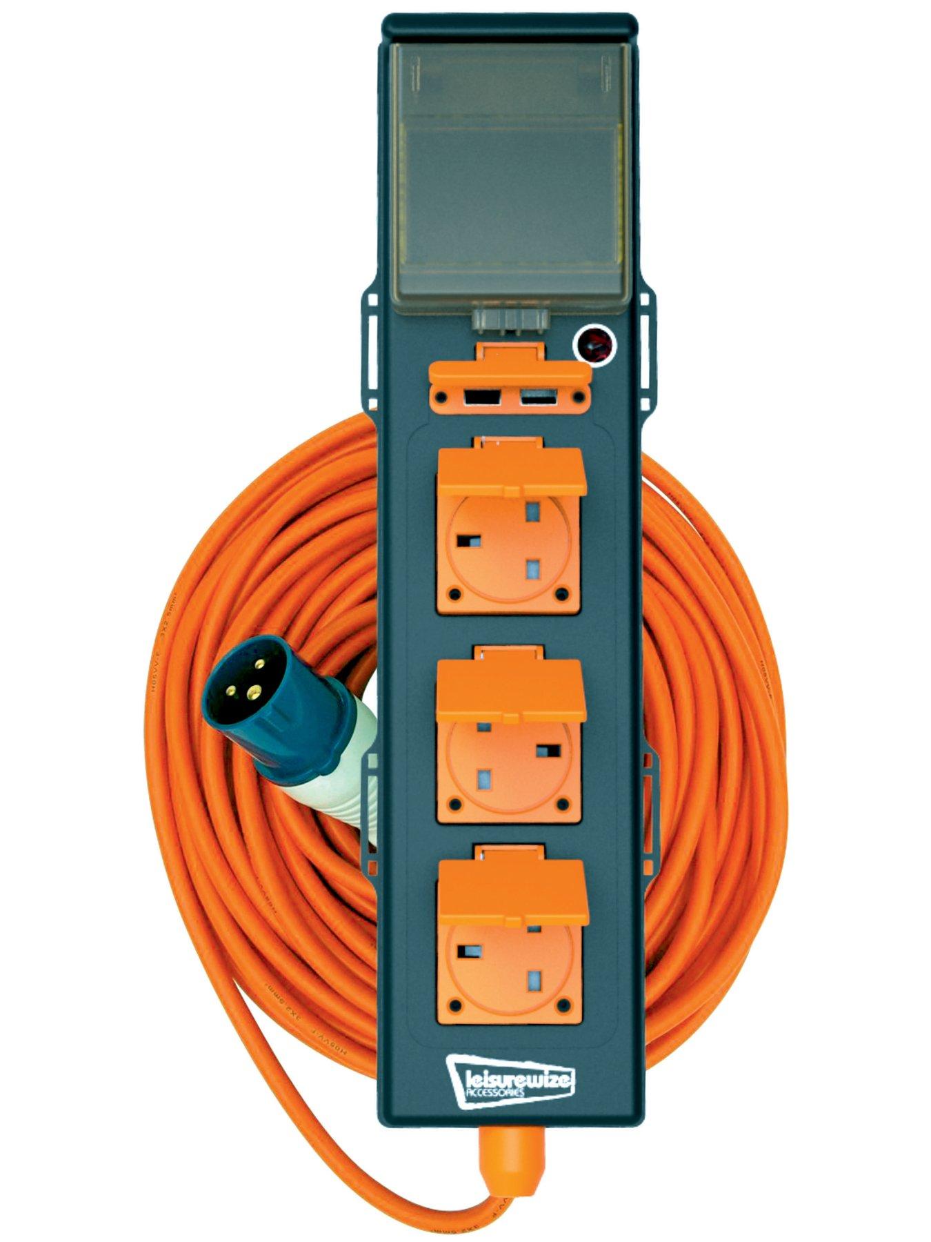 Image 2 of 2 of Streetwize 4 Way Caravan Hook-Up Extension Cable&nbsp;
