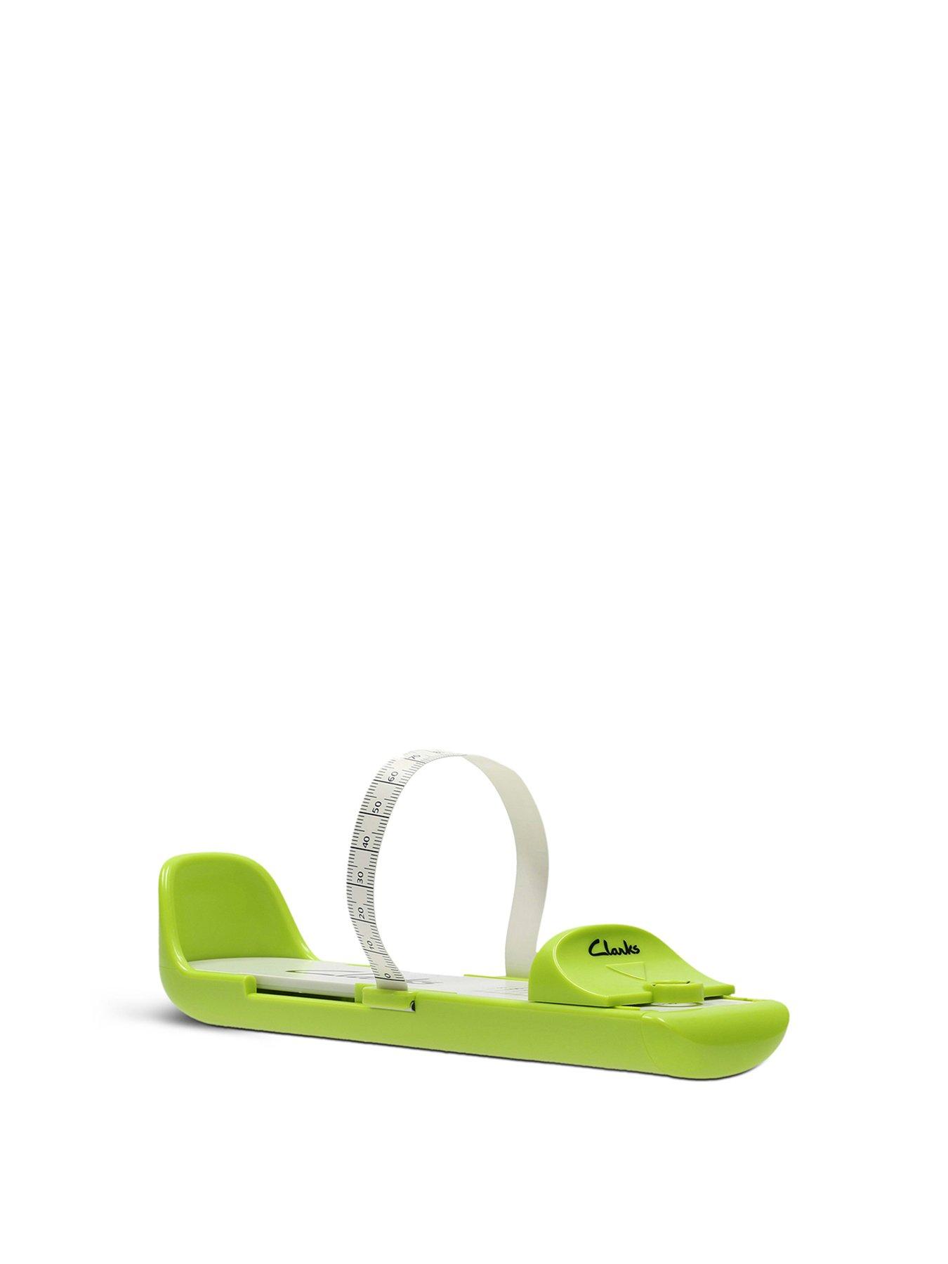 Image 1 of 7 of Clarks Toddler Foot Gauge - White Green