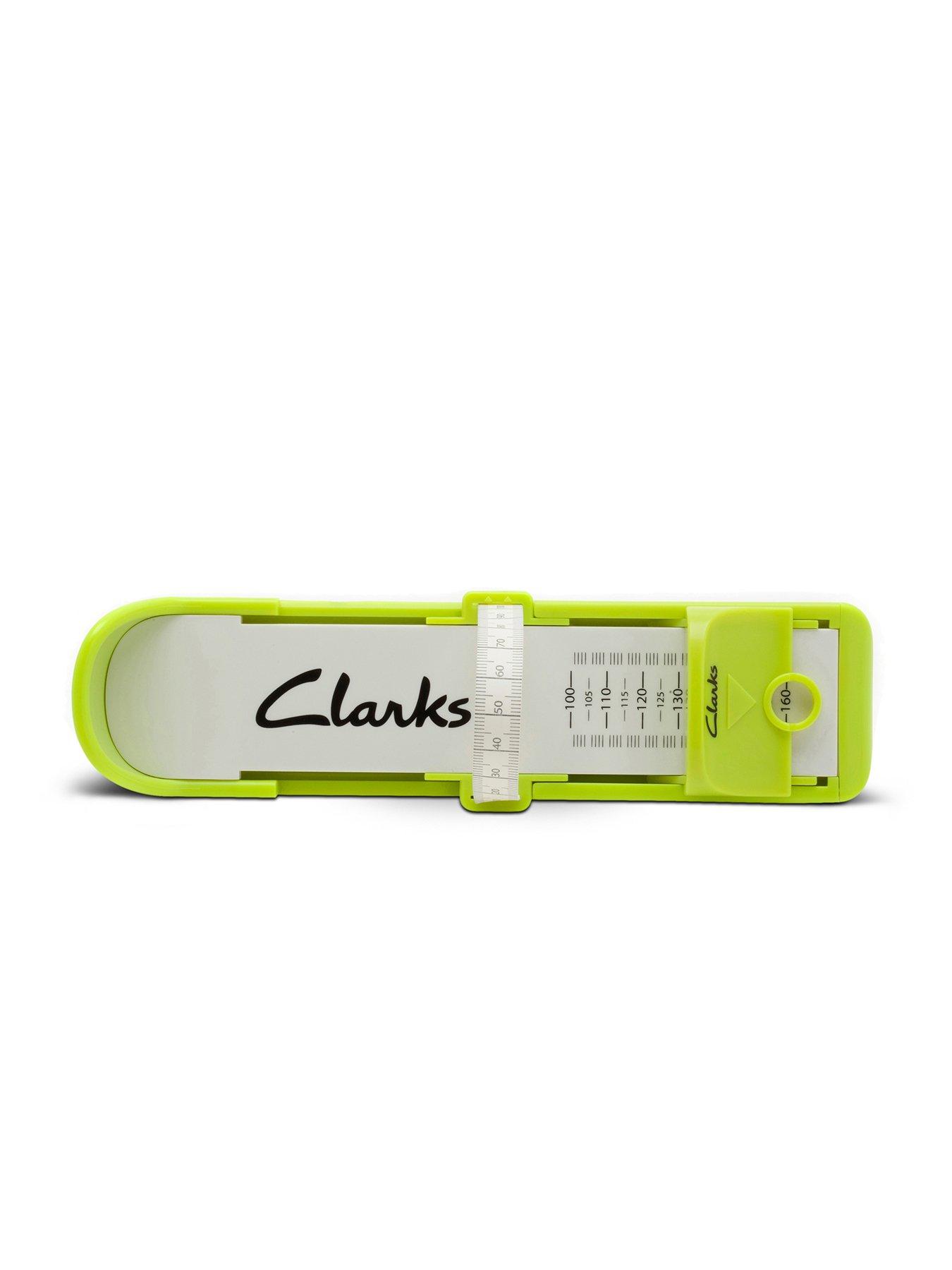 Clarks toddler shop foot measure