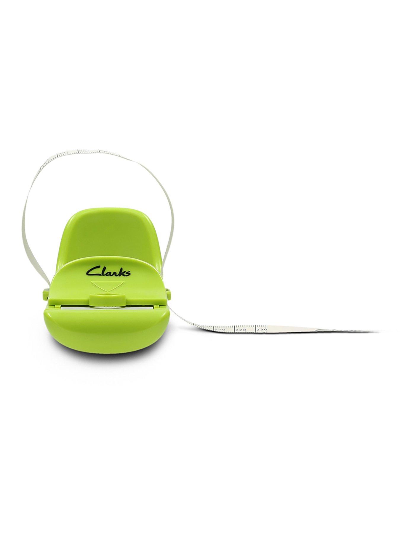 Image 6 of 7 of Clarks Toddler Foot Gauge - White Green