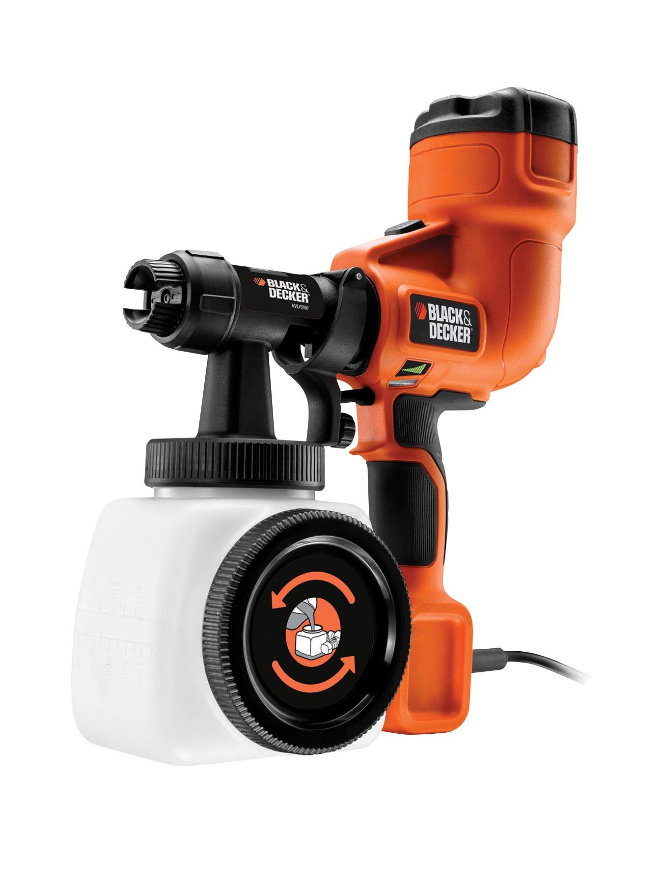 Black Decker 400W Hand Held Paint Sprayer HVLP200 GB Very Ireland