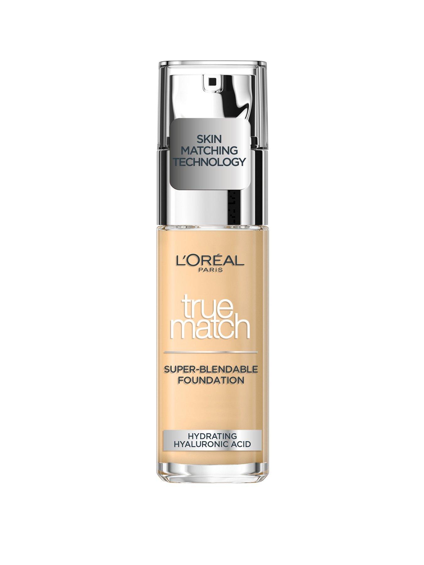 ulovlig Forskelle faldskærm L'Oreal Paris True Match Liquid Foundation with Hyaluronic Acid & SPF 17  30ml | Very Ireland