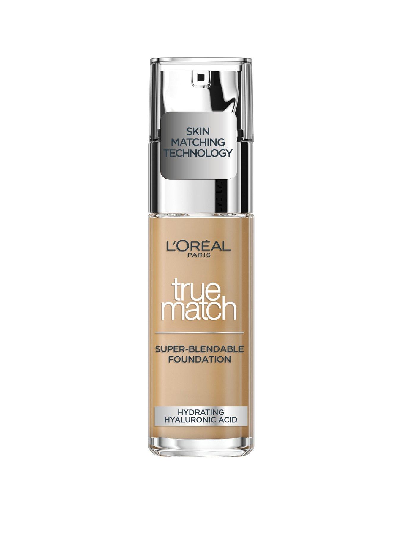 L'Oreal Paris True Match Liquid Foundation with Hyaluronic Acid  &  SPF 17 30ml
