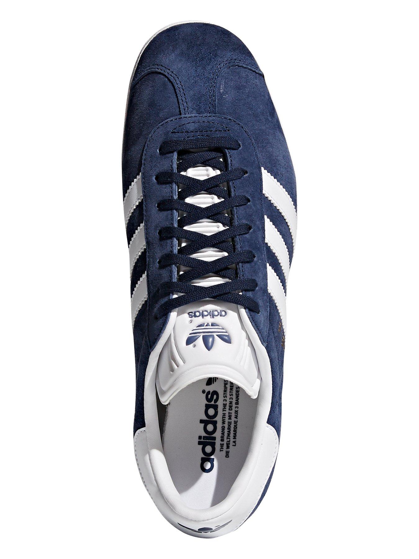 Adidas gazelle blu navy best sale