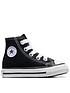converse-chuck-taylor-all-star-ox-infant-unisex-trainers--blackfront