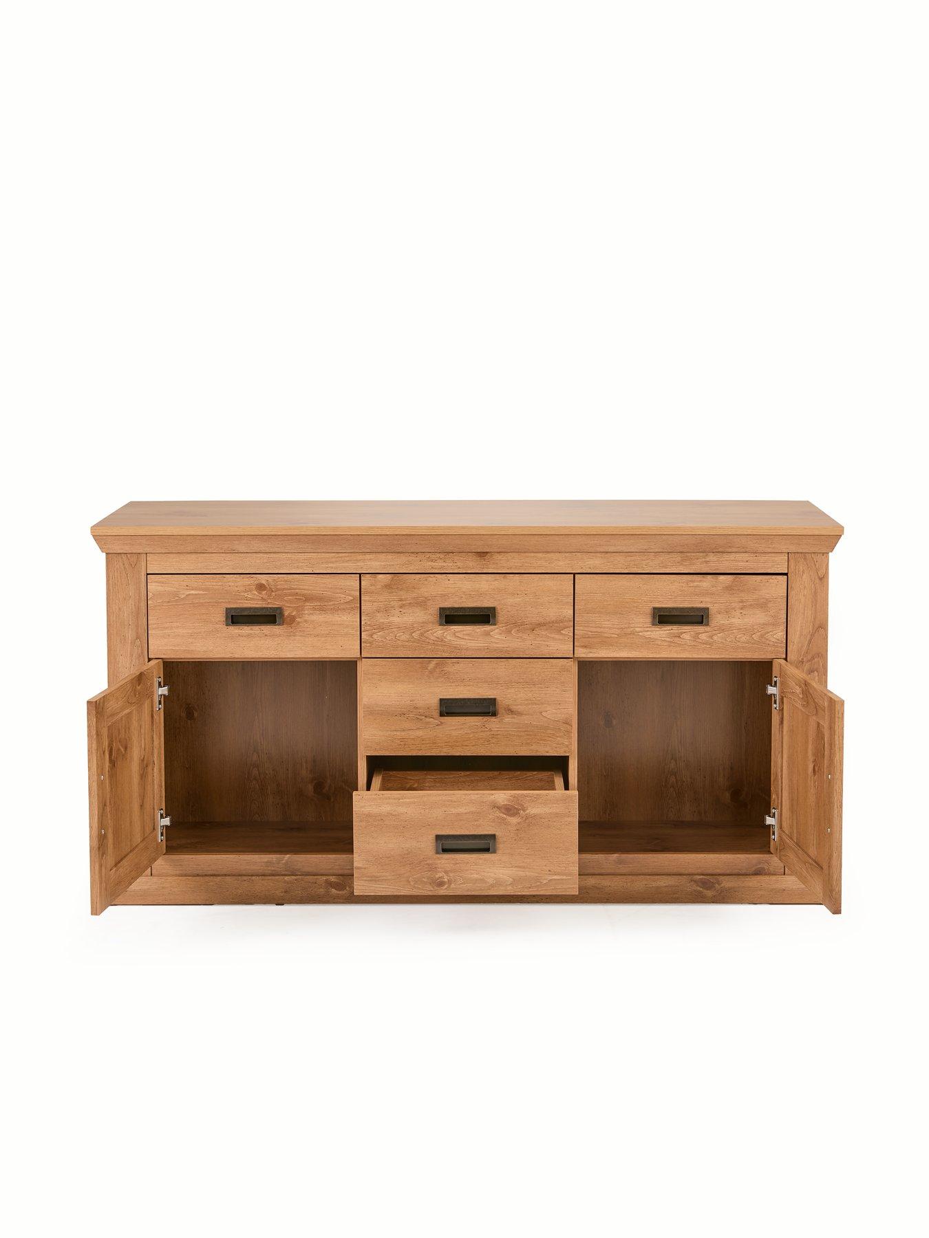Image 4 of 7 of Very Home Clifton Large Wood Effect Sideboard