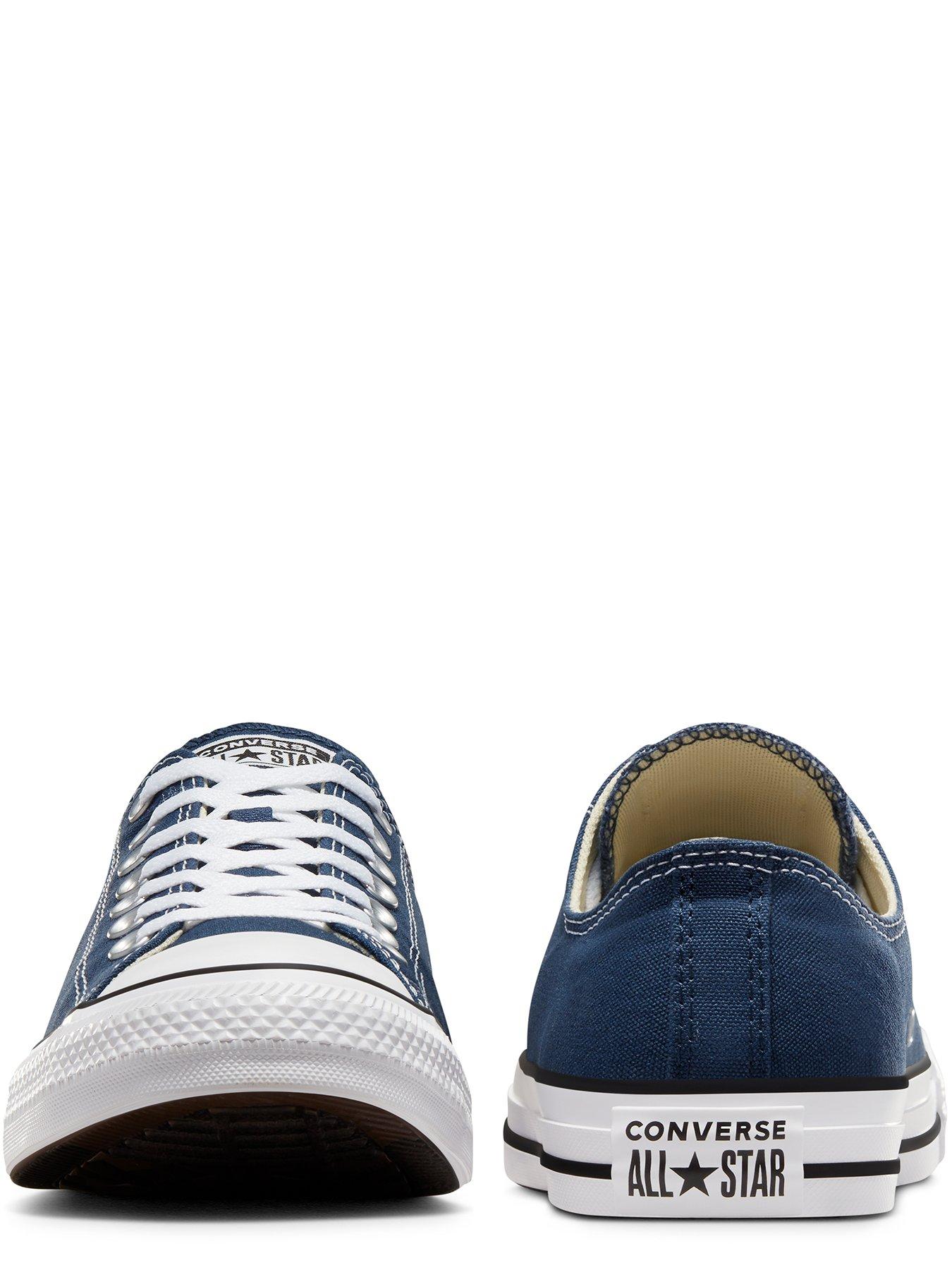 Image 2 of 7 of Converse Ox Trainers - Navy