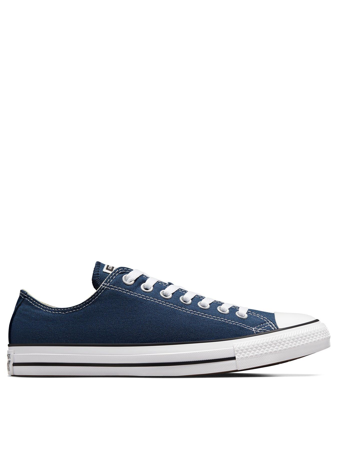 Image 3 of 7 of Converse Ox Trainers - Navy