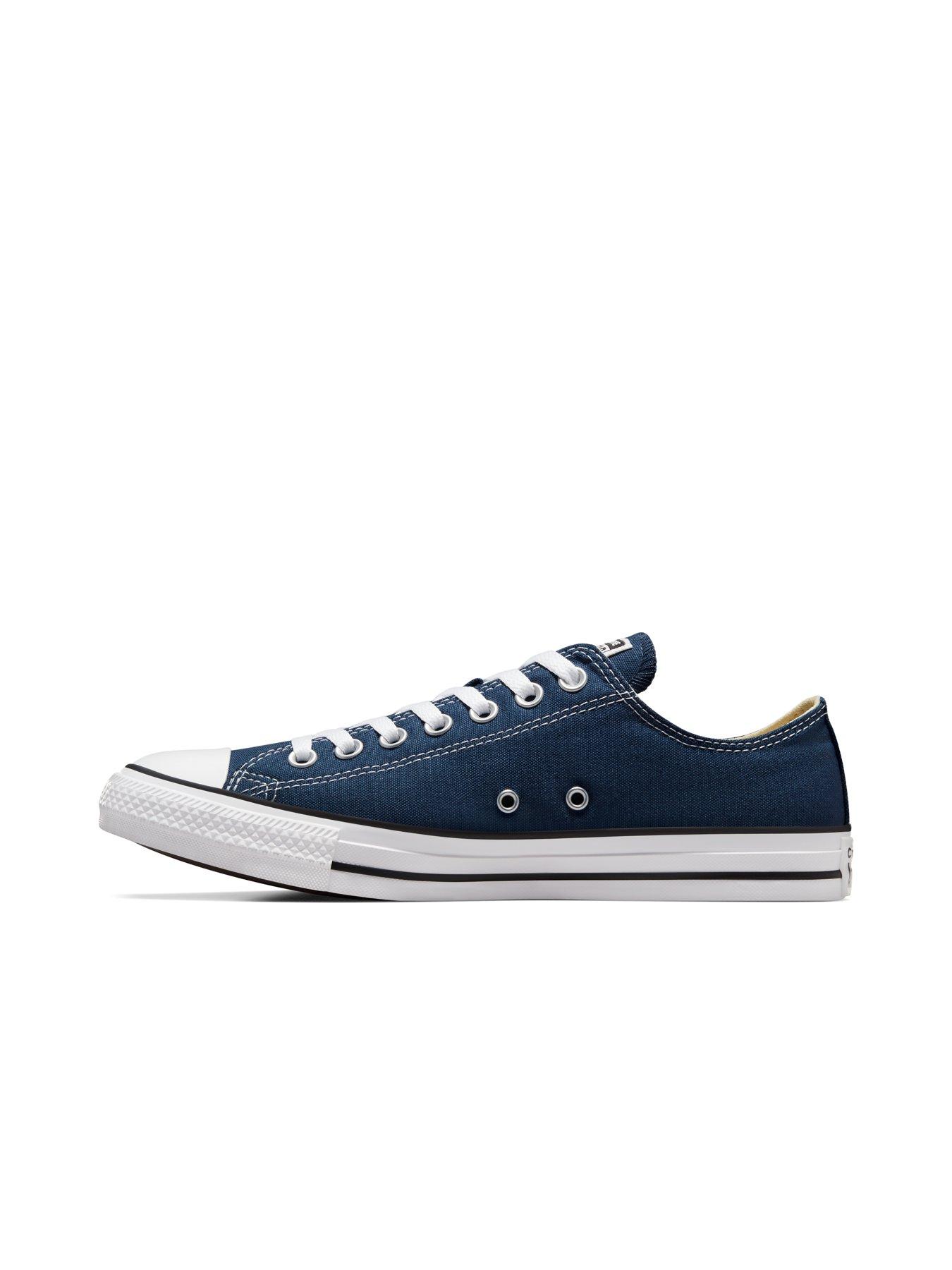 Image 6 of 7 of Converse Ox Trainers - Navy