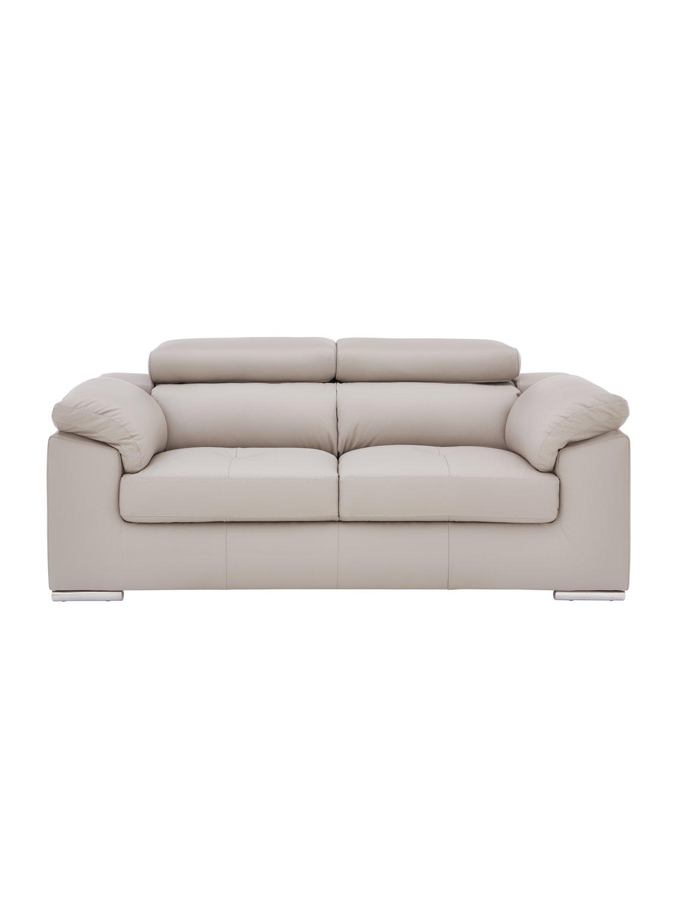 undefined Brady 100% Premium Leather 2 Seater Sofa