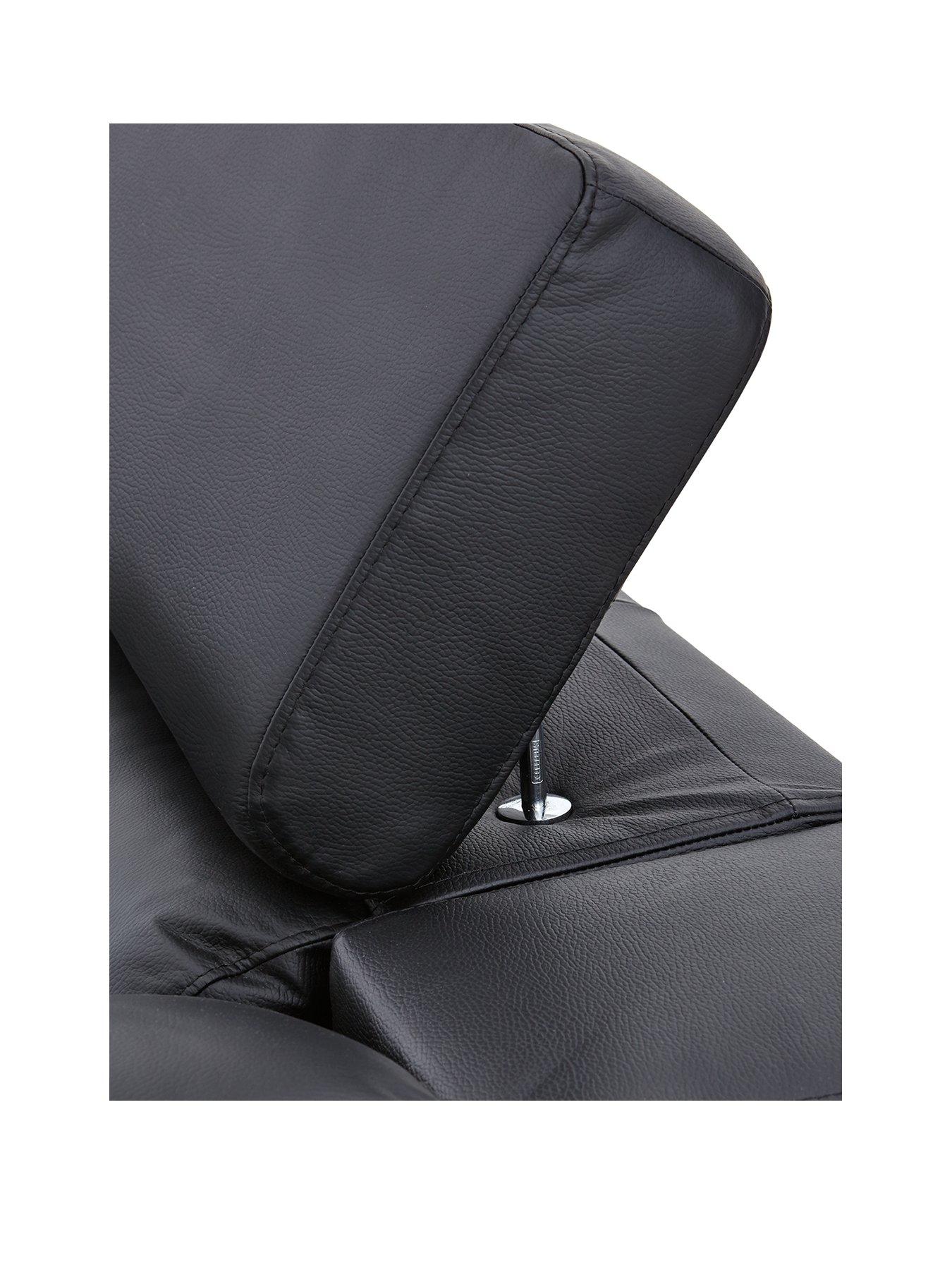 Image 3 of 4 of The Very Collection Brady 100% Premium Leather 3&nbsp;Seater Left-Hand Chaise Sofa&nbsp;- FSC&reg; Certified