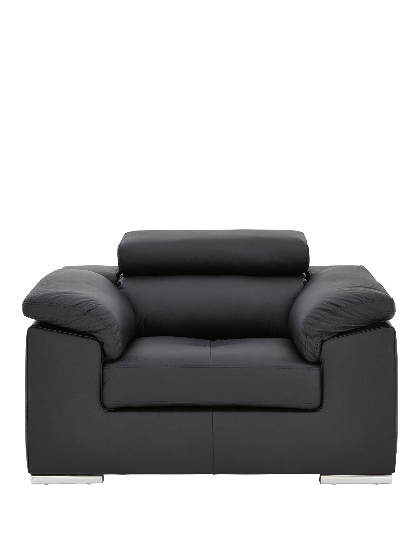 Image 2 of 5 of The Very Collection Brady 100% Premium Leather Armchair - FSC&reg; Certified