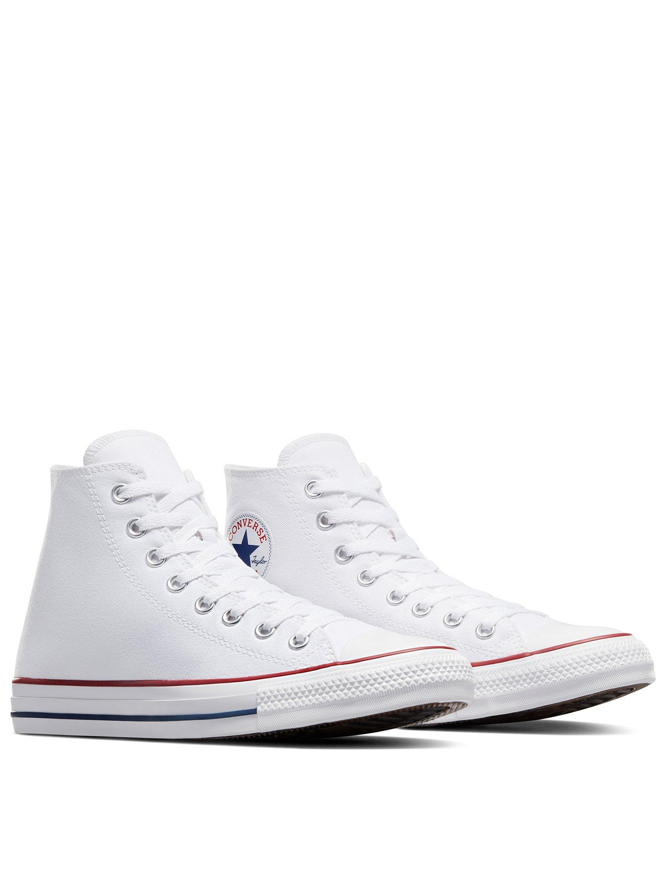 Image 4 of 6 of Converse Unisex Hi&nbsp;Trainers - White