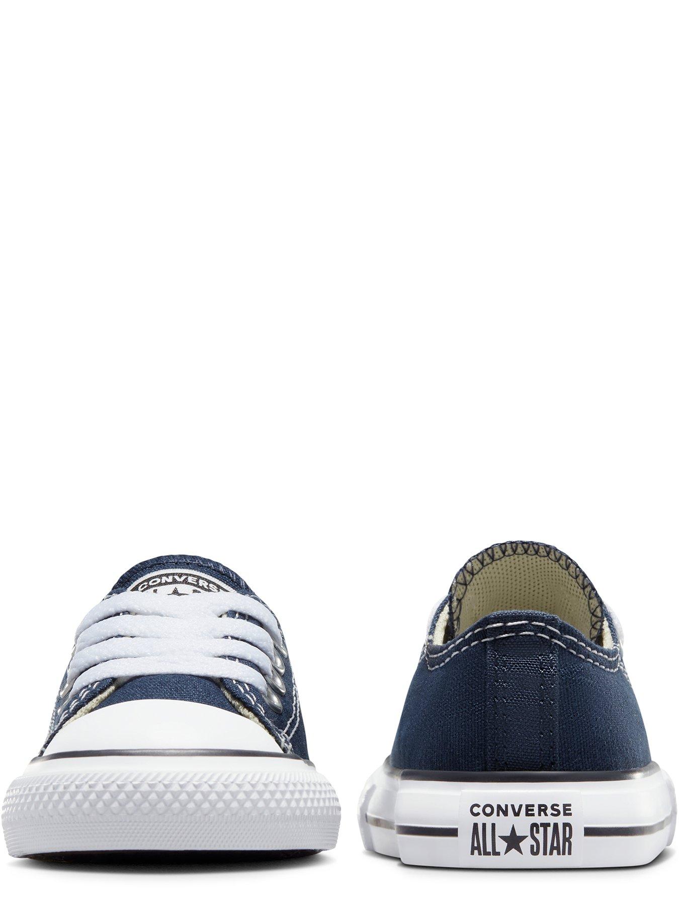 Image 2 of 7 of Converse Infant Boys OX Trainer - Navy