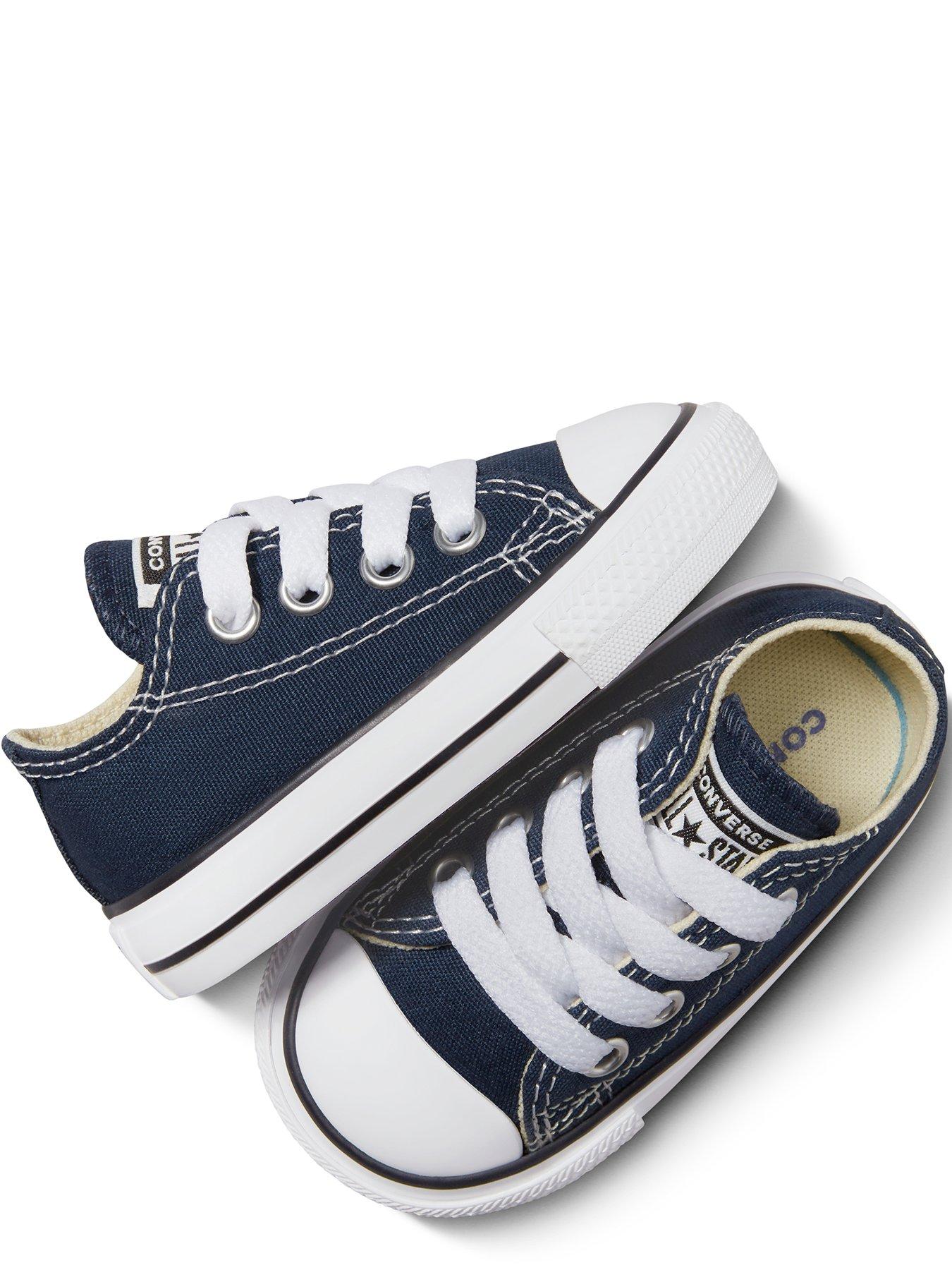 Image 4 of 7 of Converse Infant Boys OX Trainer - Navy