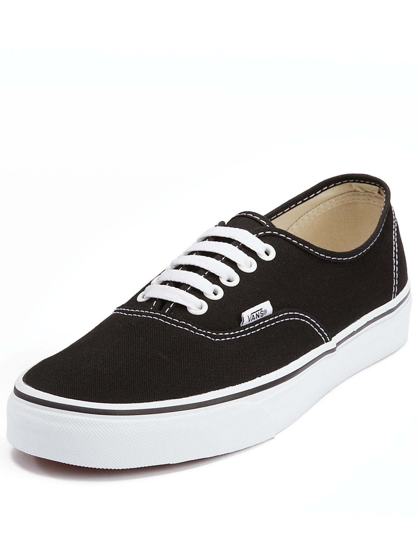 vans-unisex-authentic-trainers-blackwhite