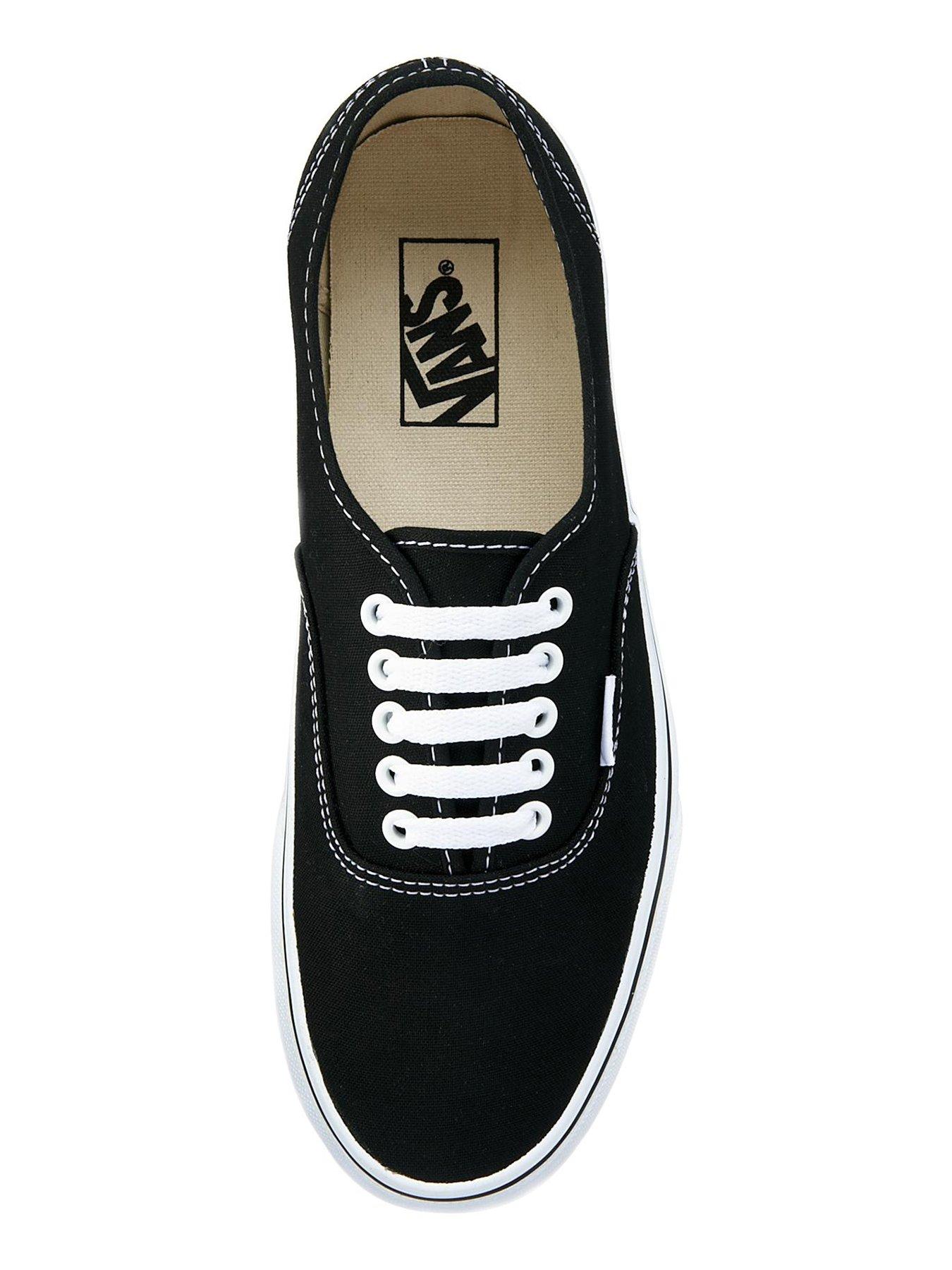 vans-unisex-authentic-trainers-blackwhitedetail