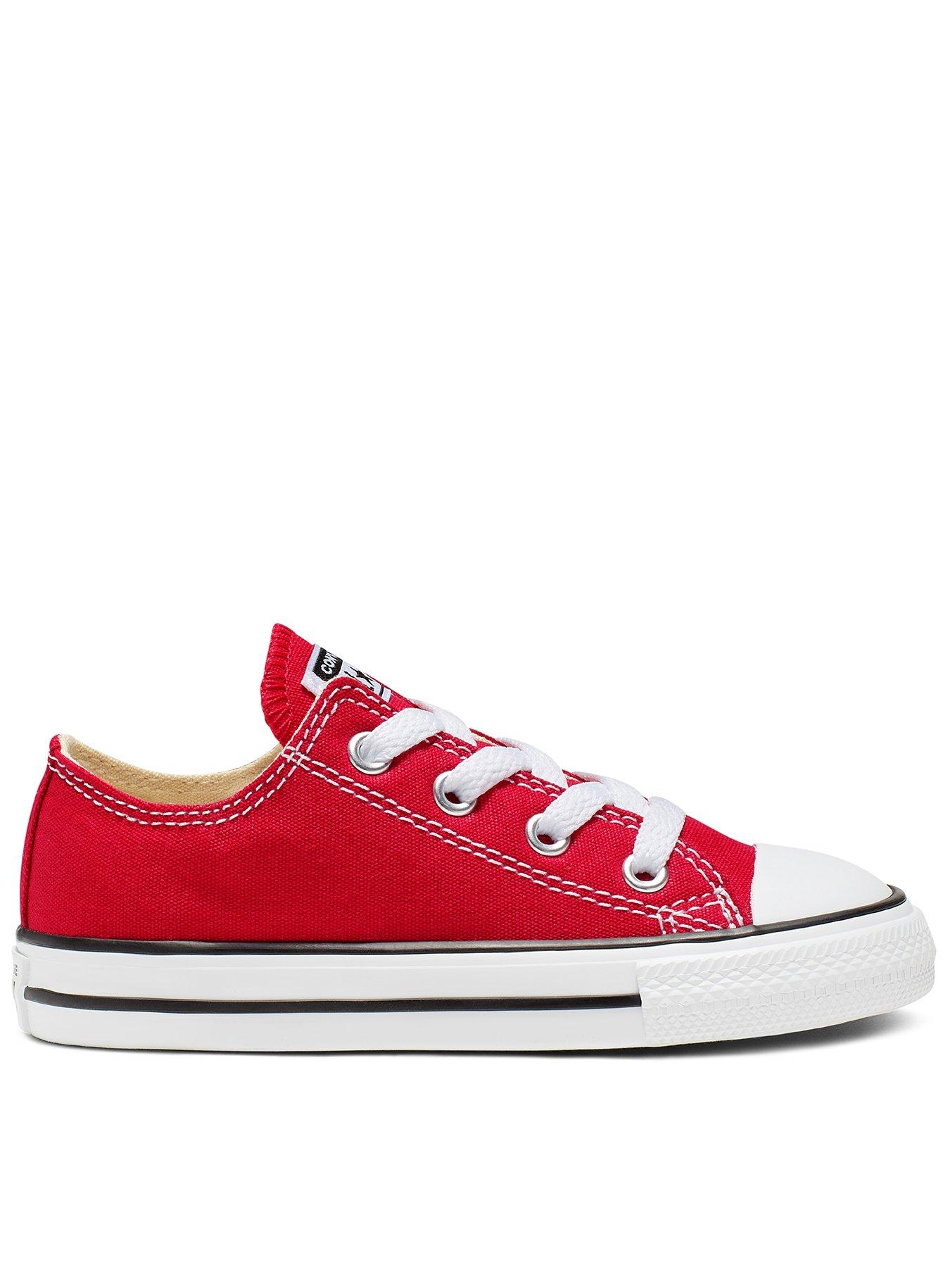 veiligheid mode psychologie Converse Chuck Taylor All Star Ox Infant Unisex Trainers -Red | Very Ireland