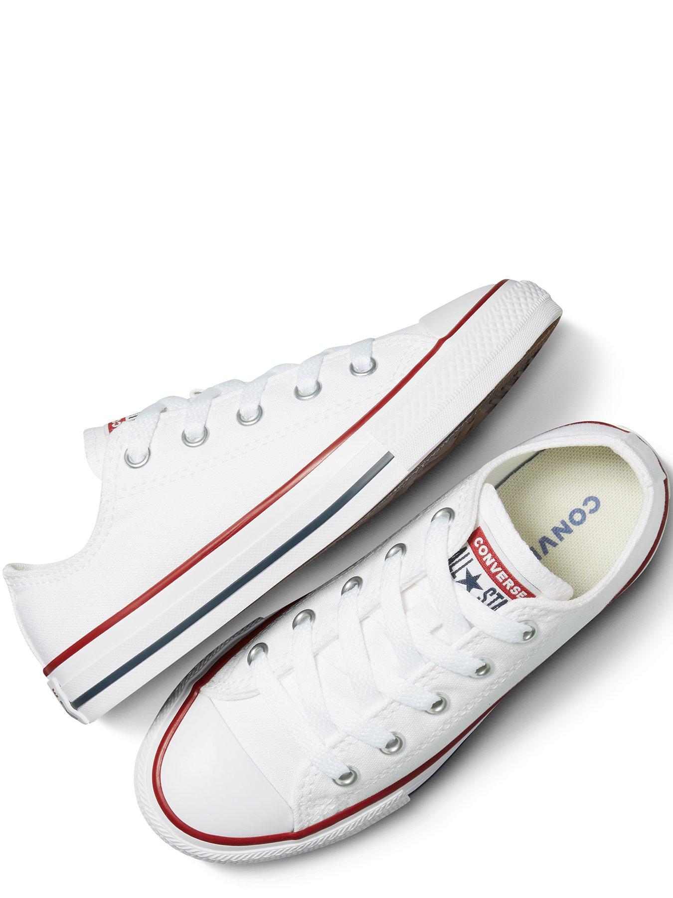 Image 4 of 6 of Converse Kids Unisex OX Trainer - White