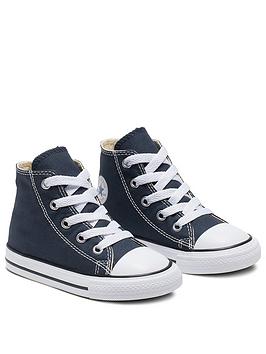 converse-chuck-taylor-all-star-ox-infant-unisex-trainers--navy