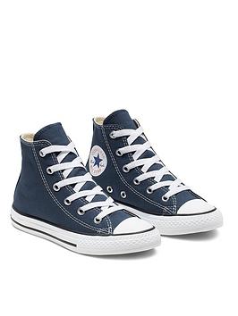 converse-chuck-taylor-all-star-ox-childrens-unisex-trainers--navy