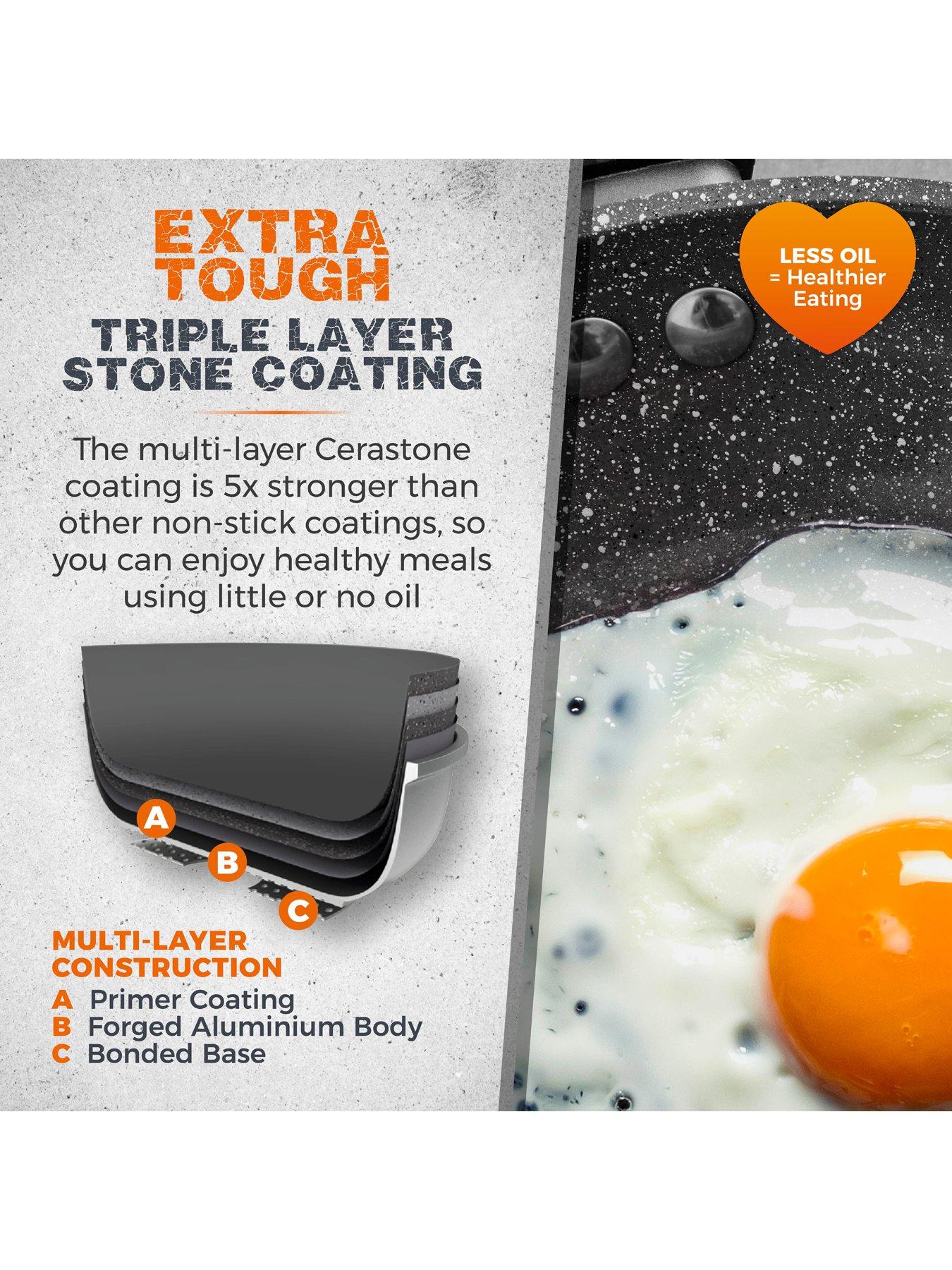 Image 3 of 7 of Tower CeraStone 28cm Stone Coated Fry Pan