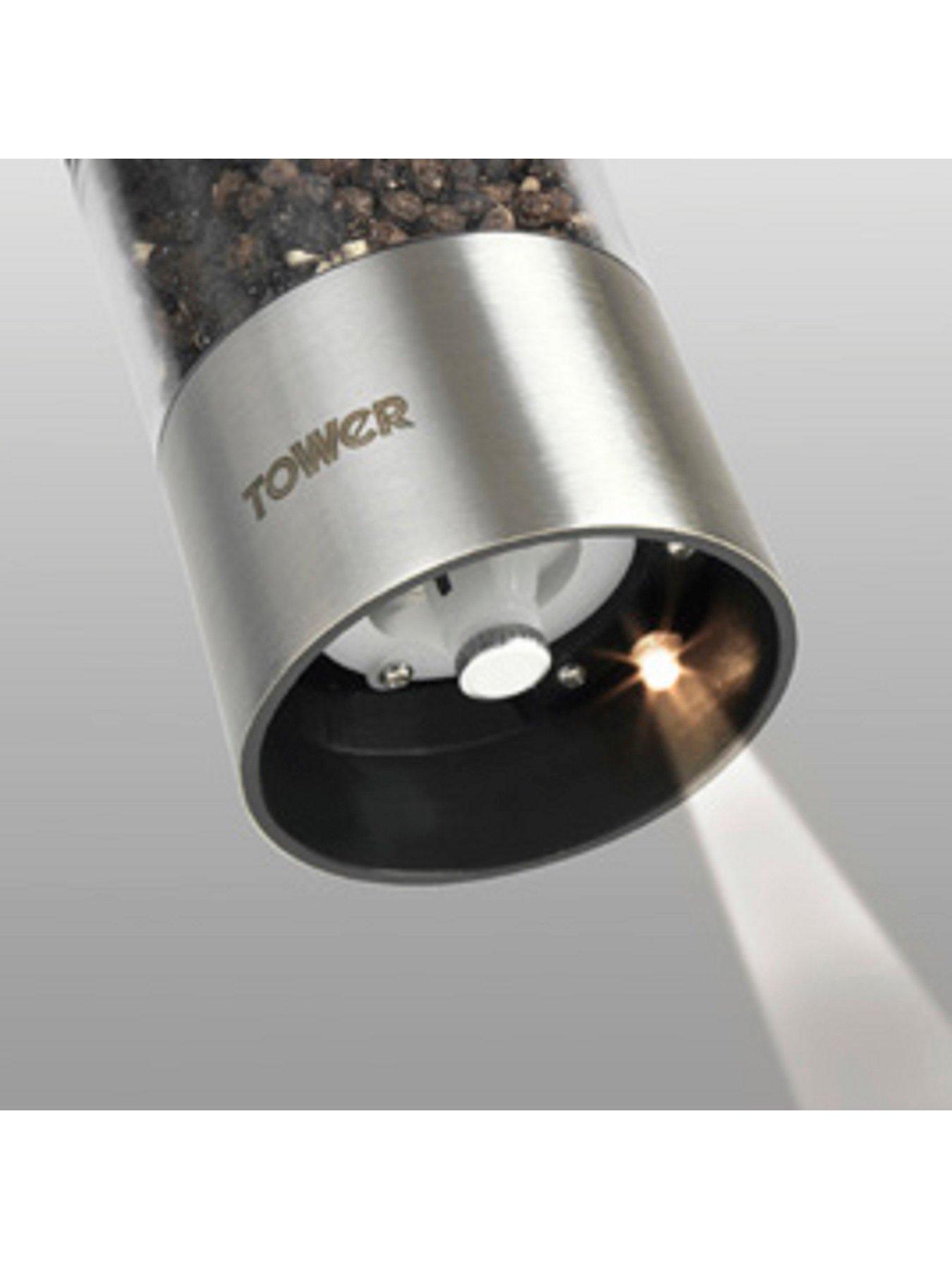 Image 4 of 5 of Tower Set of 2 Electric Salt and Pepper Mills