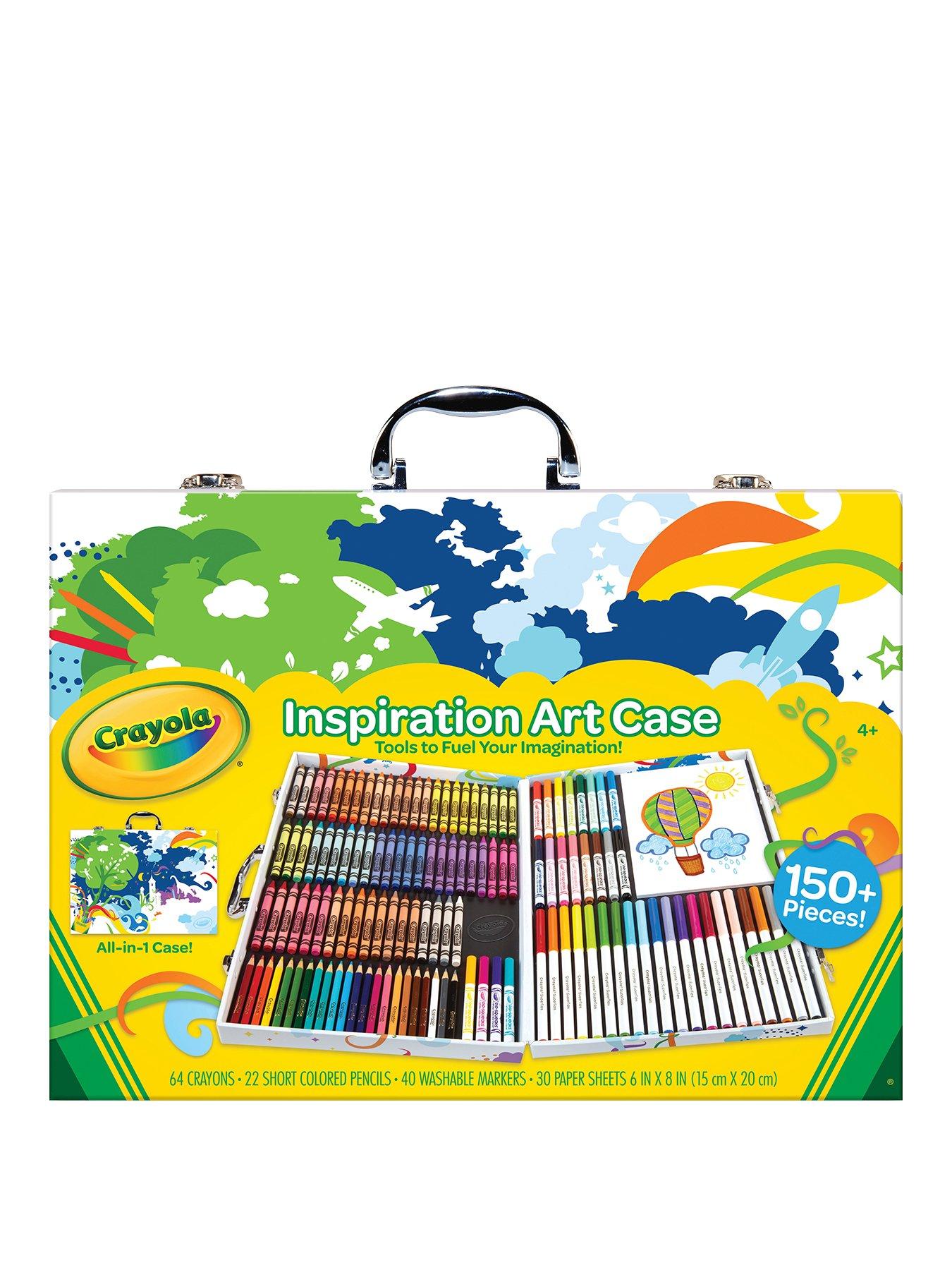 Crayola Multiple Compartments Ultra Smart Case 150 Art Tool Kit